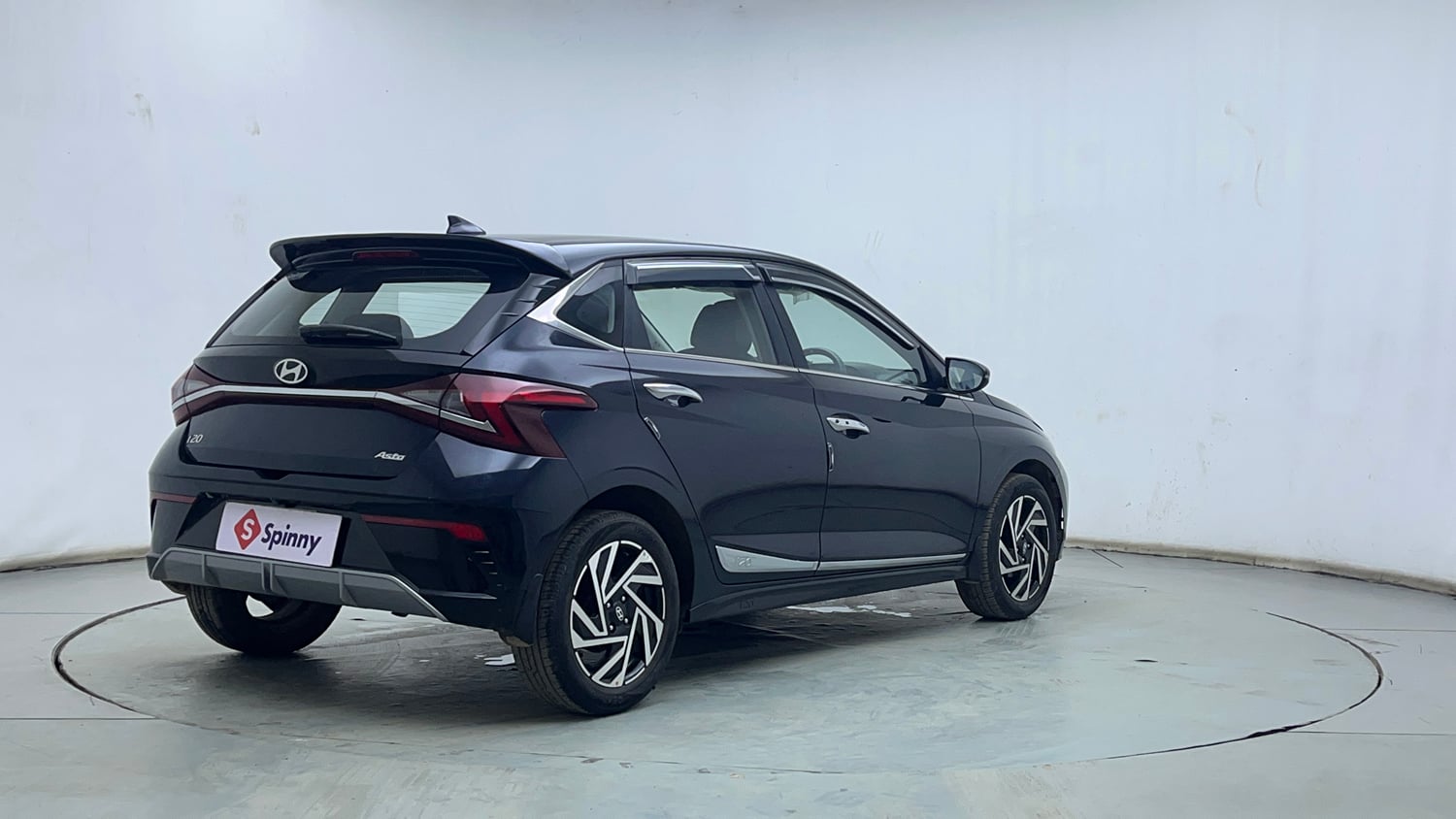 Used 2024 Hyundai New i20 Asta (O) 1.2 MT Petrol Manual exterior RIGHT REAR CORNER VIEW