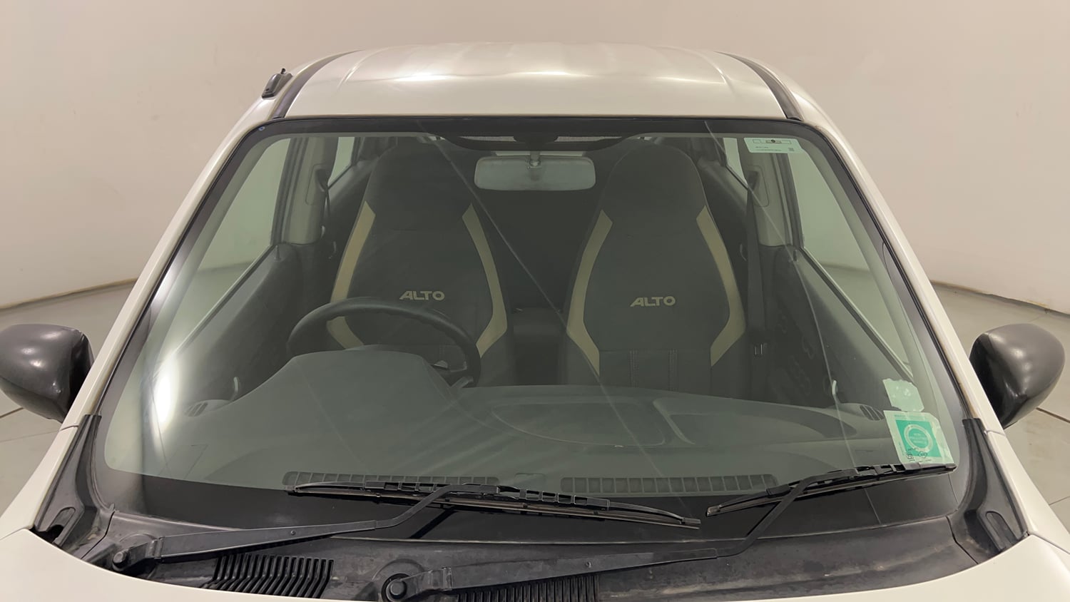 Used 2016 Maruti Suzuki Alto K10 VXi AMT Petrol Automatic exterior FRONT WINDSHIELD VIEW
