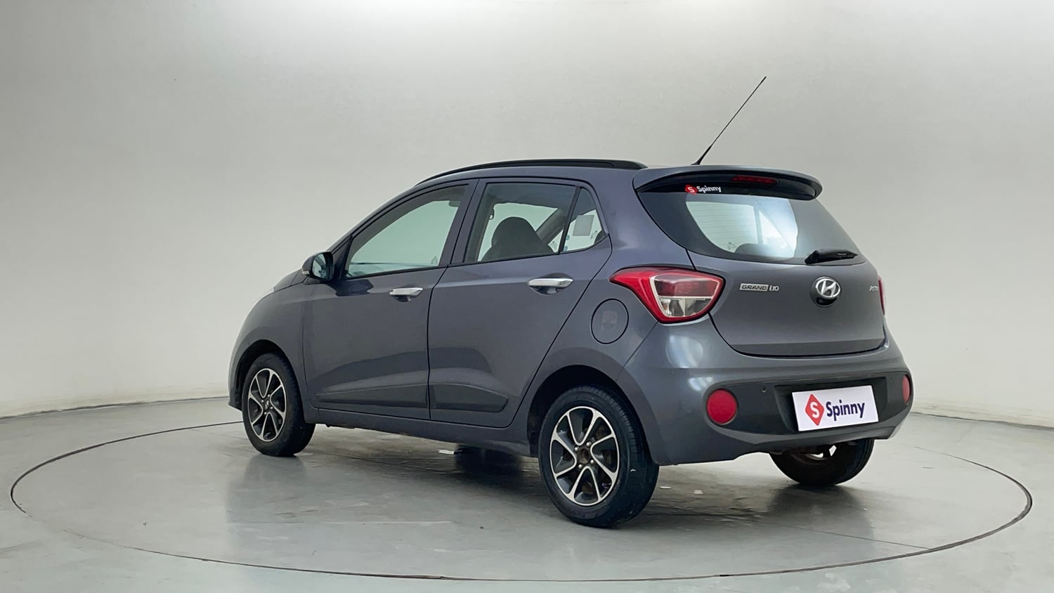 Used 2019 Hyundai Grand i10 Asta 1.2 Kappa VTVT Petrol Manual exterior LEFT REAR CORNER VIEW