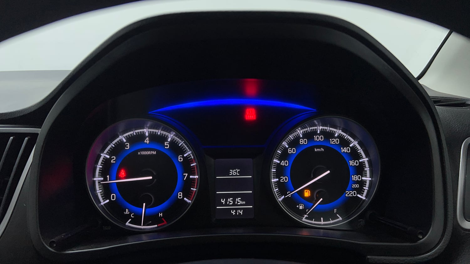 Used 2021 Maruti Suzuki Baleno Delta Petrol Manual interior CLUSTERMETER VIEW