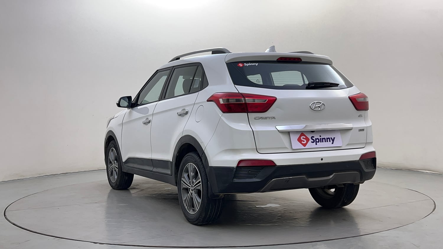 Used 2016 Hyundai Creta 1.6 SX Plus AT Petrol Petrol Automatic exterior LEFT REAR CORNER VIEW