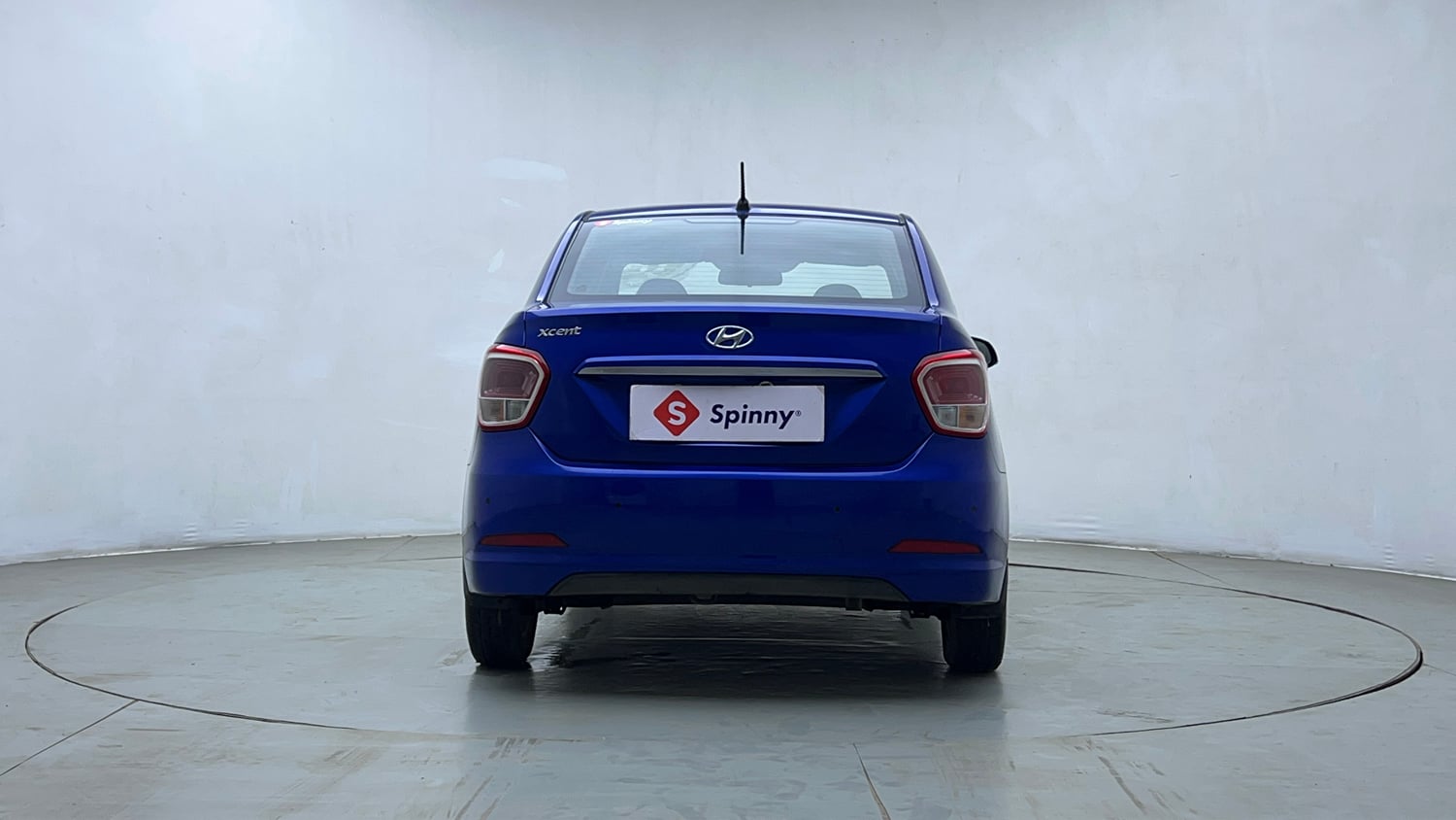 Used 2015 Hyundai Xcent S 1.2 (O) Petrol Manual exterior BACK VIEW