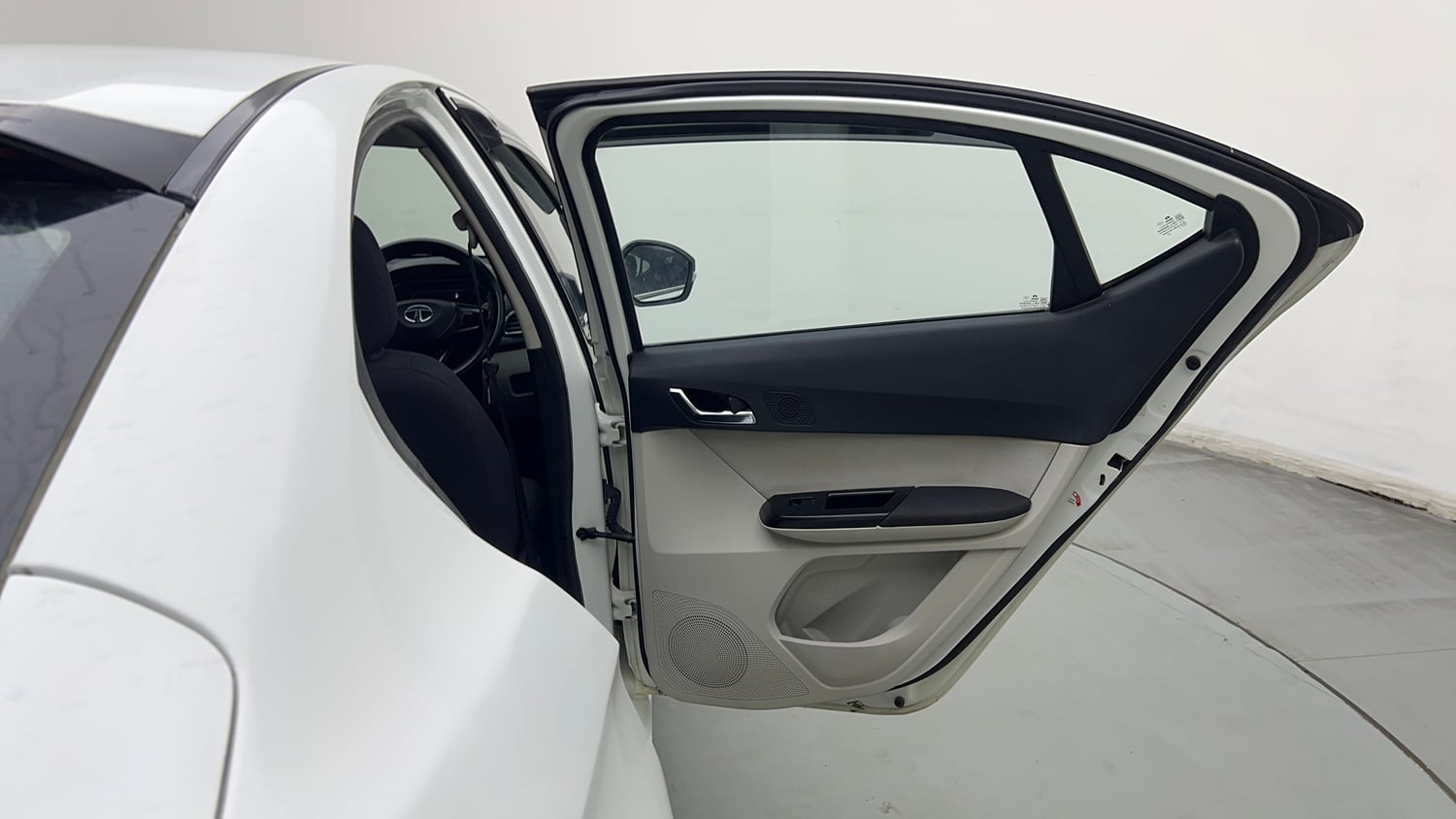 Used 2024 Tata Tigor XZ Plus CNG Cng Manual interior RIGHT REAR DOOR OPEN VIEW