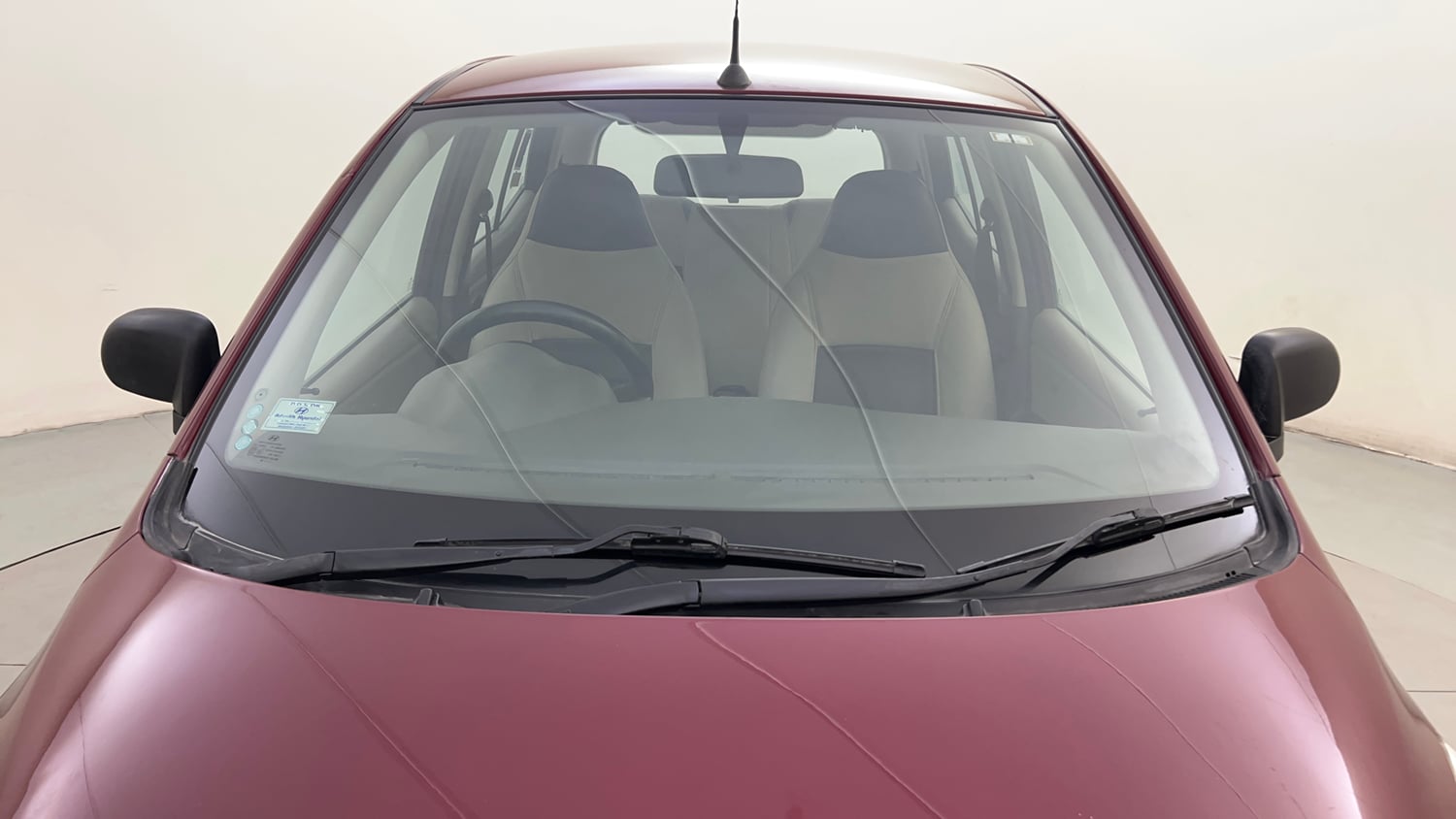 Used 2015 Hyundai i10 Magna 1.1 iRDE2 Petrol Manual exterior FRONT WINDSHIELD VIEW