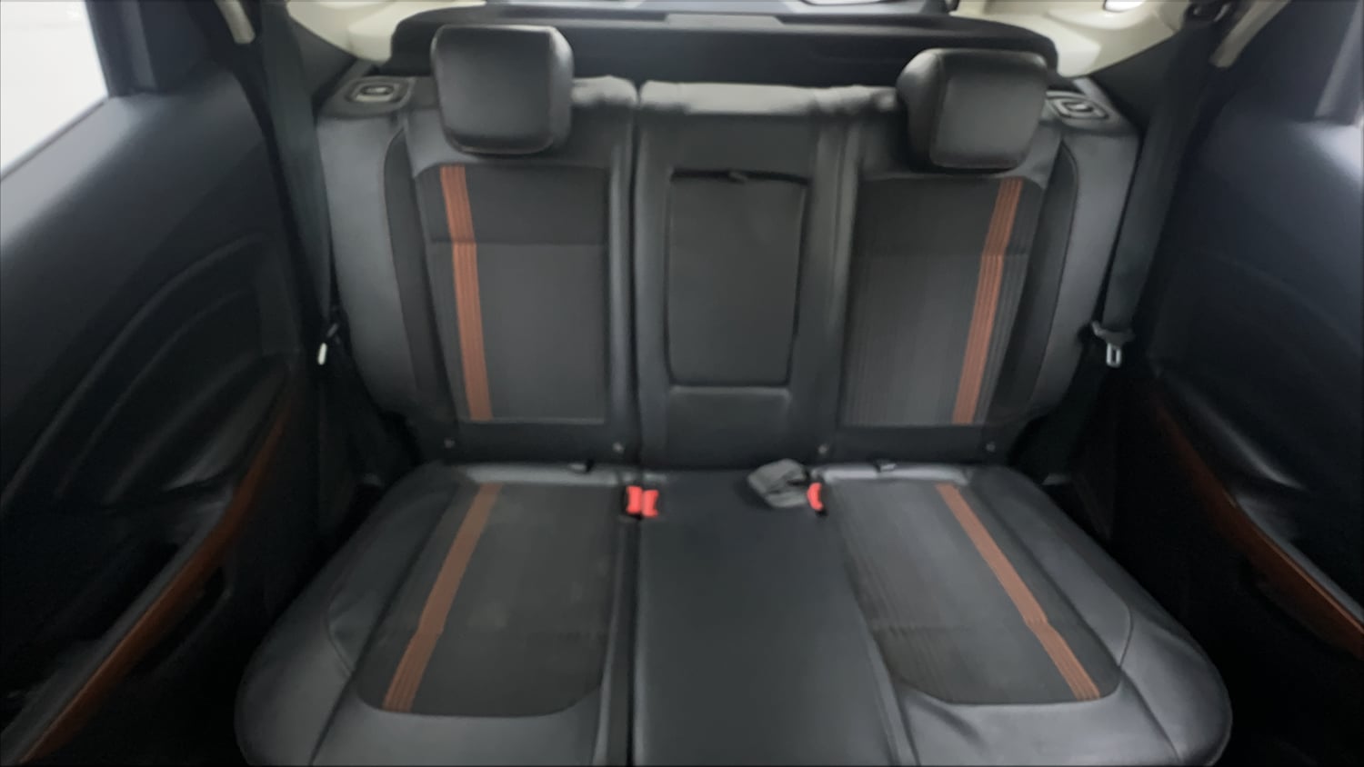 Used 2018 Ford EcoSport Titanium + 1.5L Ti-VCT Petrol Manual interior REAR SEAT CONDITION VIEW