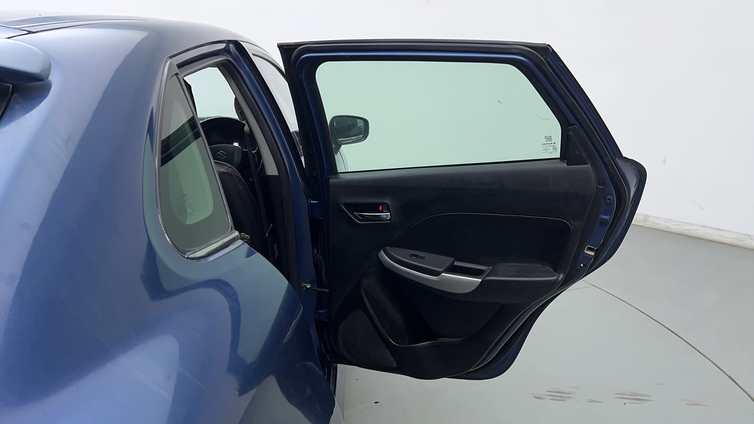 Used 2017 Maruti Suzuki Baleno RS 1.0 Petrol Manual interior RIGHT REAR DOOR OPEN VIEW