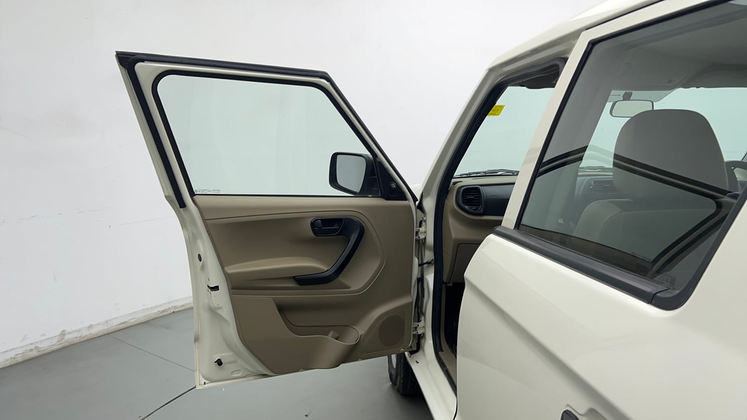 Used 2019 Mahindra TUV300 T4 Plus Diesel Manual interior LEFT FRONT DOOR OPEN VIEW