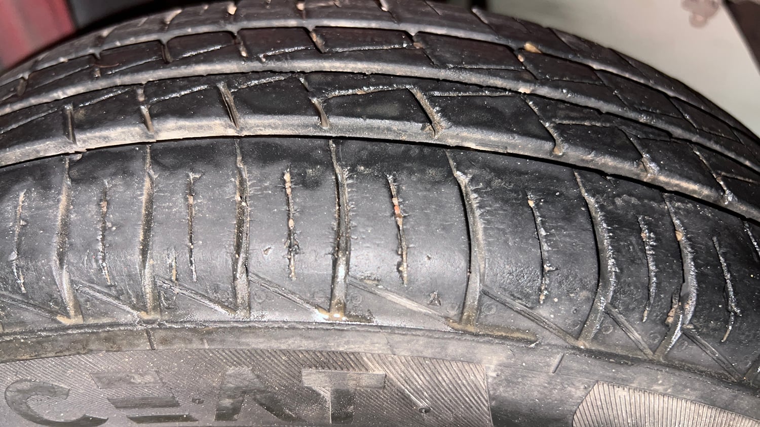 Used 2020 Maruti Suzuki Alto 800 Vxi Plus Petrol Manual tyres LEFT REAR TYRE TREAD VIEW