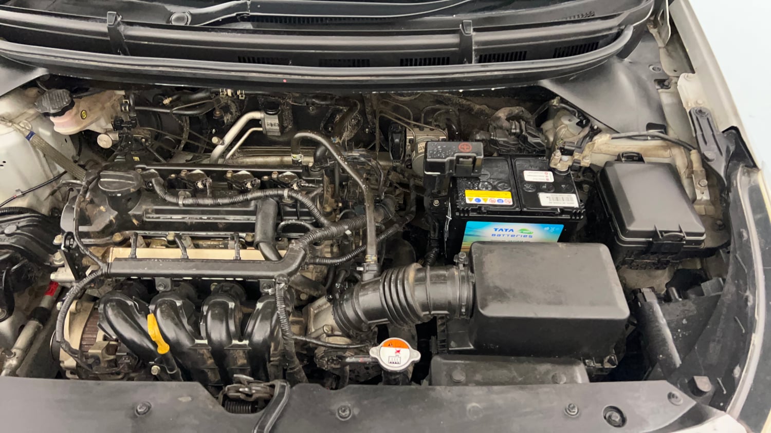Used 2019 Hyundai Elite i20 Sportz Plus 1.2 Petrol Manual engine ENGINE LEFT SIDE VIEW