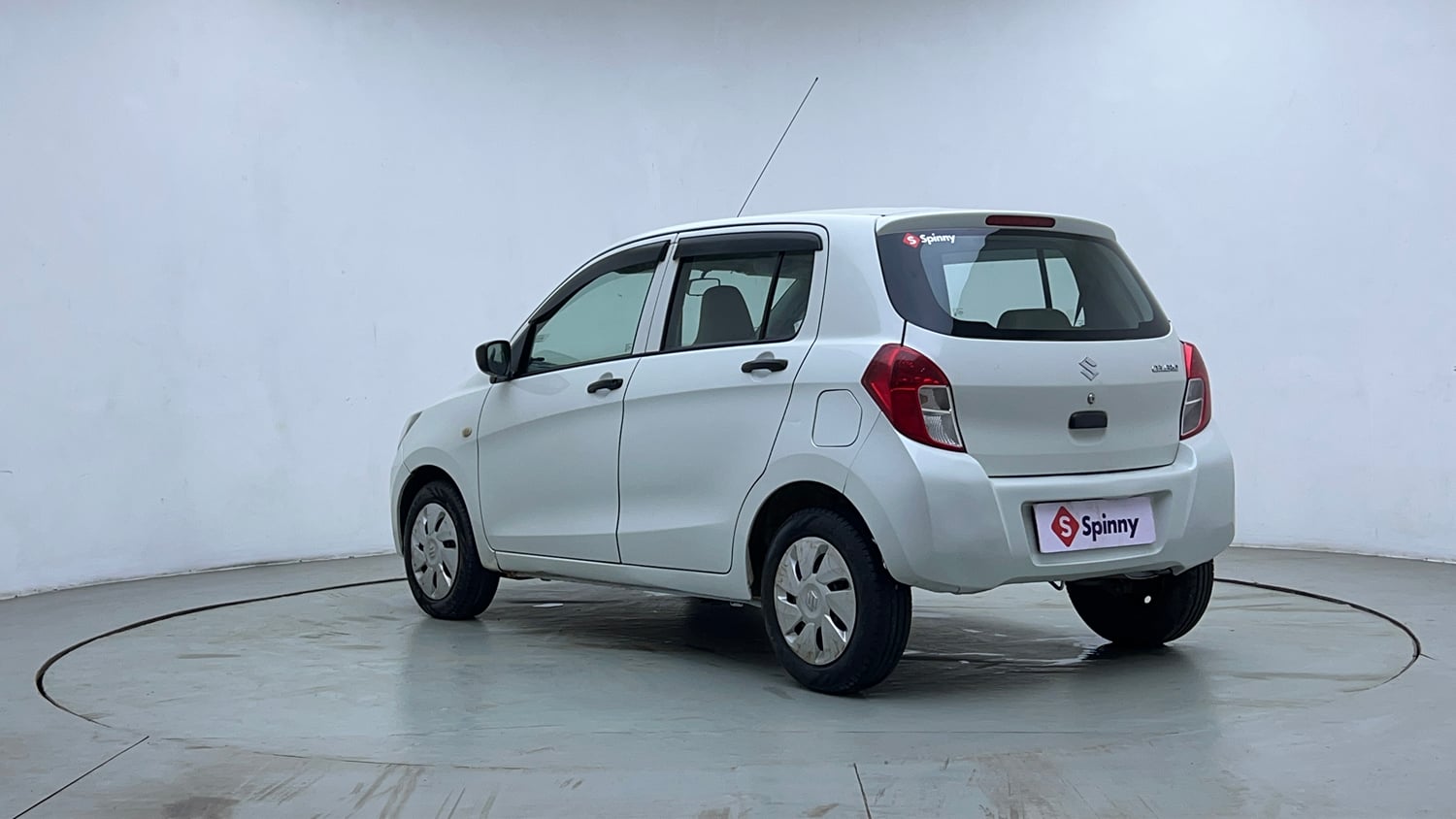 Used 2014 Maruti Suzuki Celerio VXi Petrol Manual exterior LEFT REAR CORNER VIEW