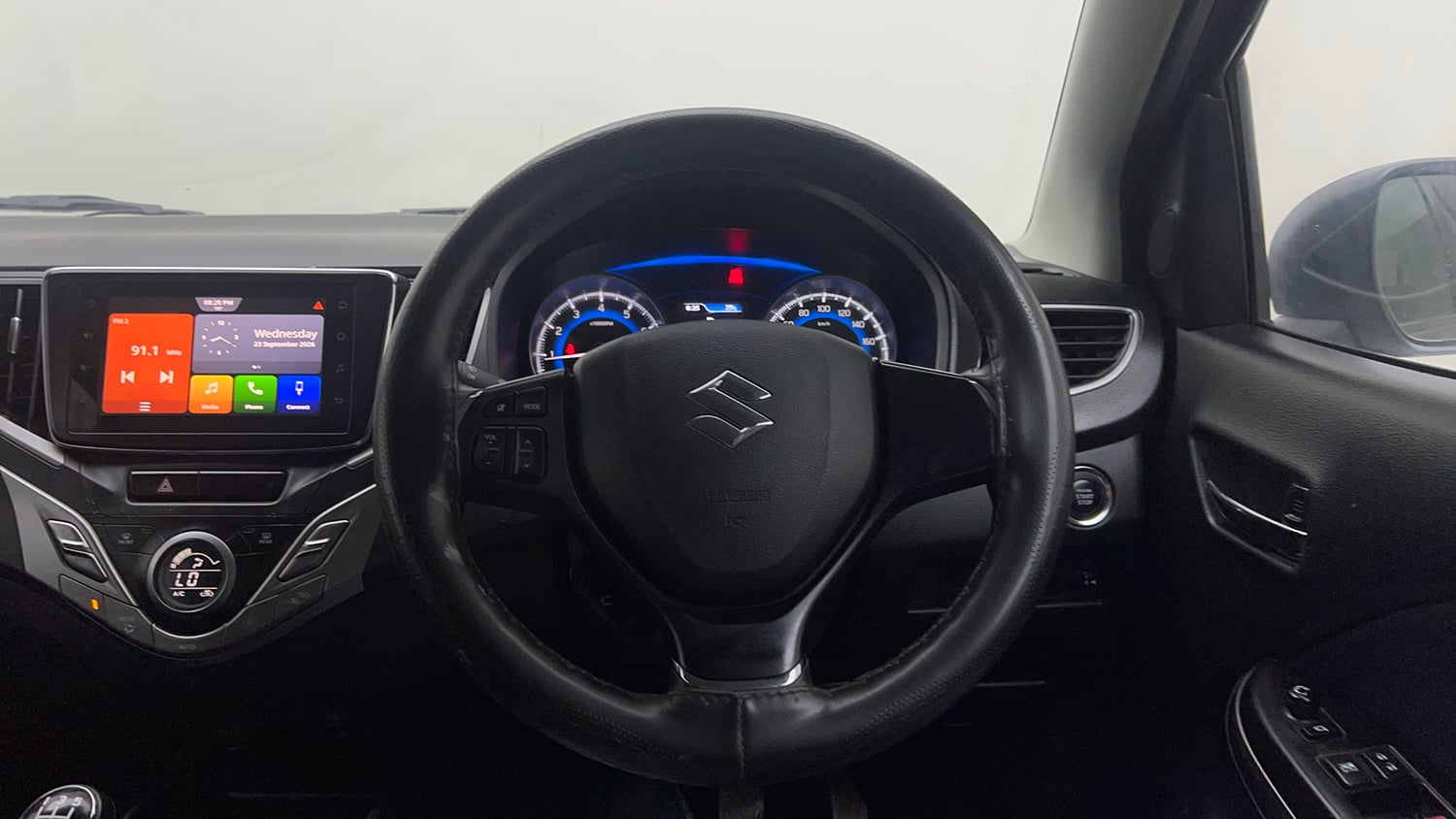 Used 2021 Maruti Suzuki Baleno Zeta Petrol Manual interior STEERING VIEW