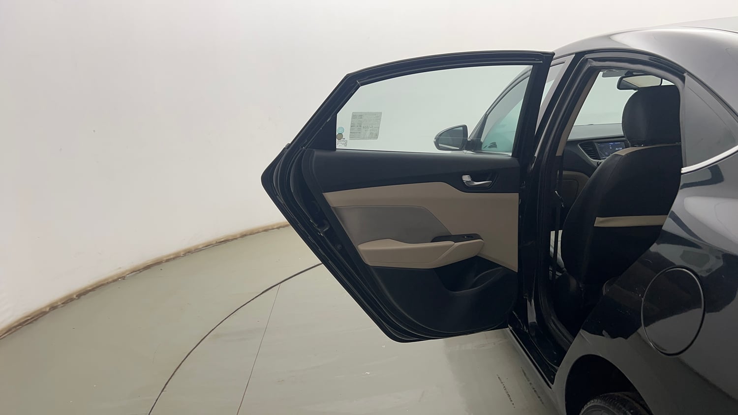 Used 2019 Hyundai Verna SX 1.6 VTVT Petrol Manual interior LEFT REAR DOOR OPEN VIEW