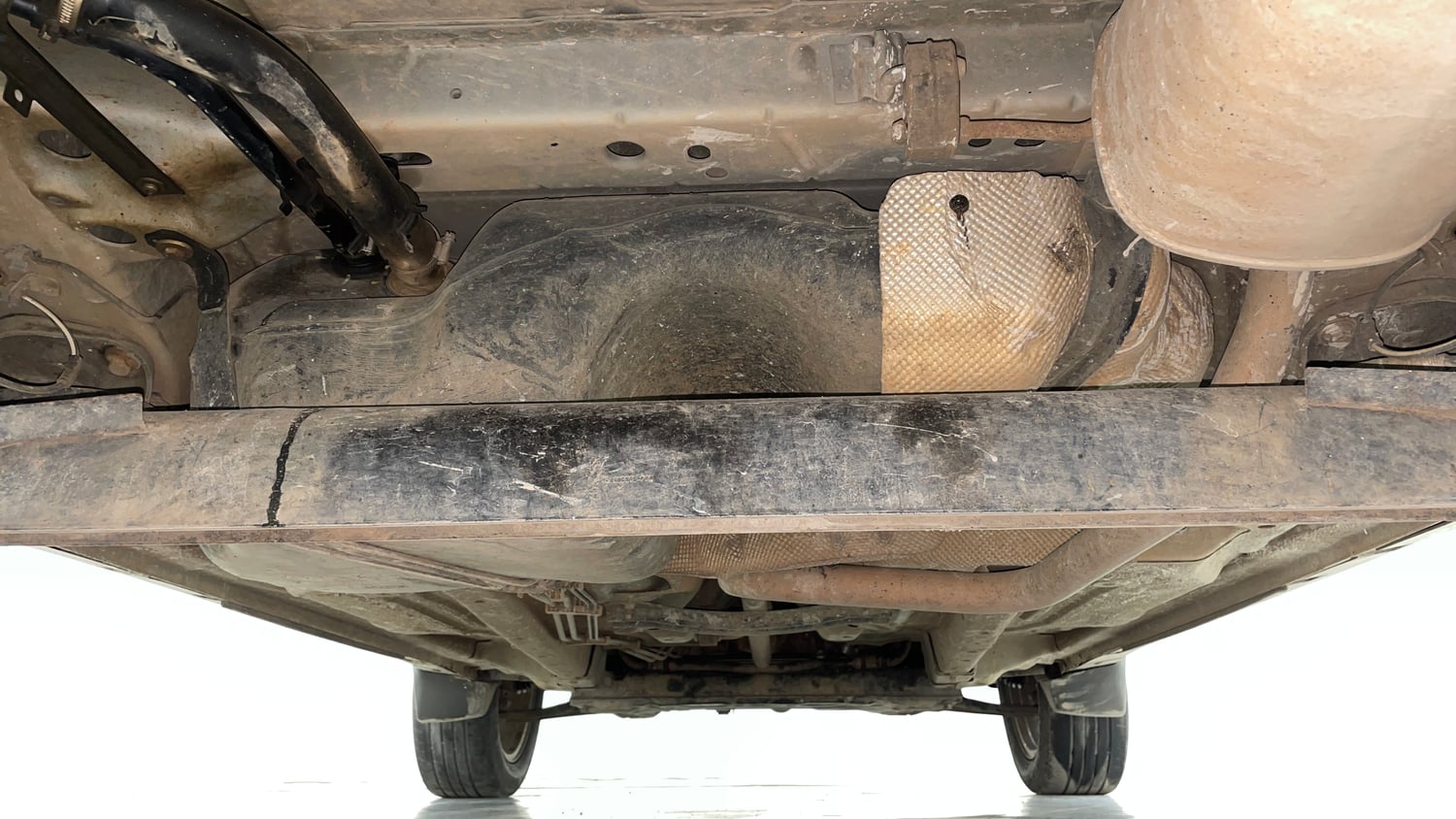 Used 2017 Ford EcoSport Titanium 1.5L TDCi Diesel Manual extra REAR UNDERBODY VIEW (TAKEN FROM REAR)