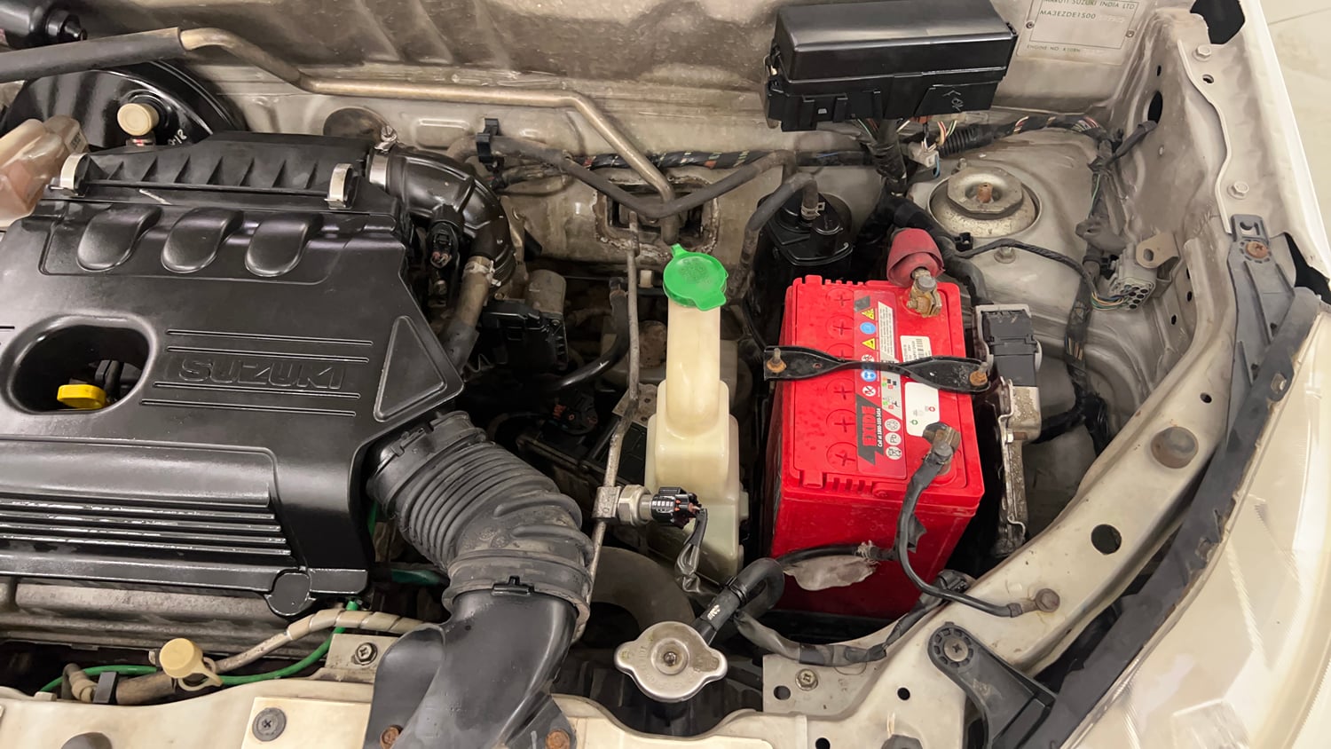 Used 2016 Maruti Suzuki Alto K10 VXi AMT Petrol Automatic engine ENGINE LEFT SIDE VIEW