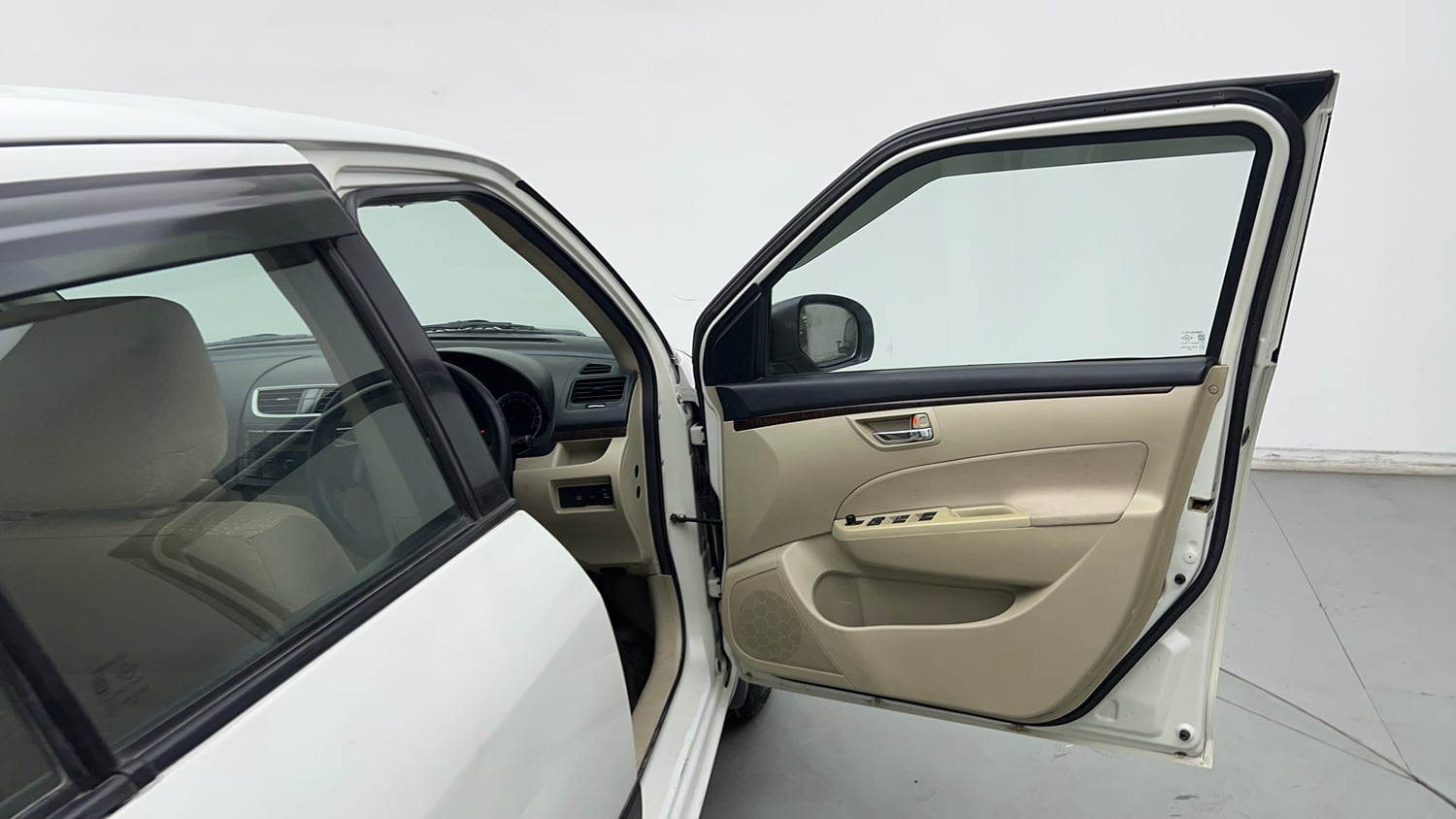 Used 2014 Maruti Suzuki Swift Dzire VXI Petrol Manual interior RIGHT FRONT DOOR OPEN VIEW