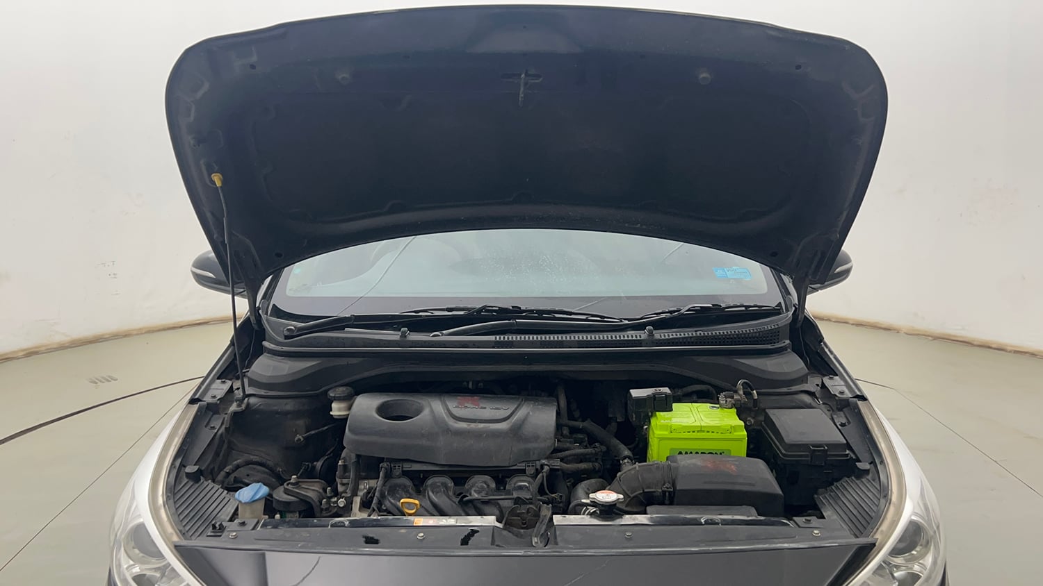 Used 2019 Hyundai Verna SX 1.6 VTVT Petrol Manual engine ENGINE & BONNET OPEN FRONT VIEW