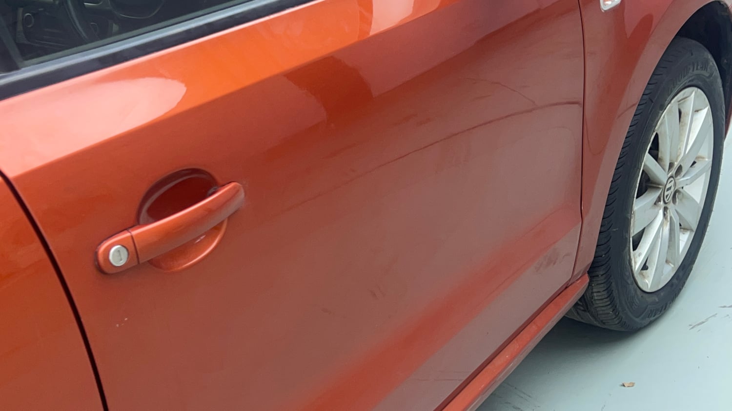 Used 2015 Volkswagen Polo Highline1.2L (P) Petrol Manual dents MINOR SCRATCH
