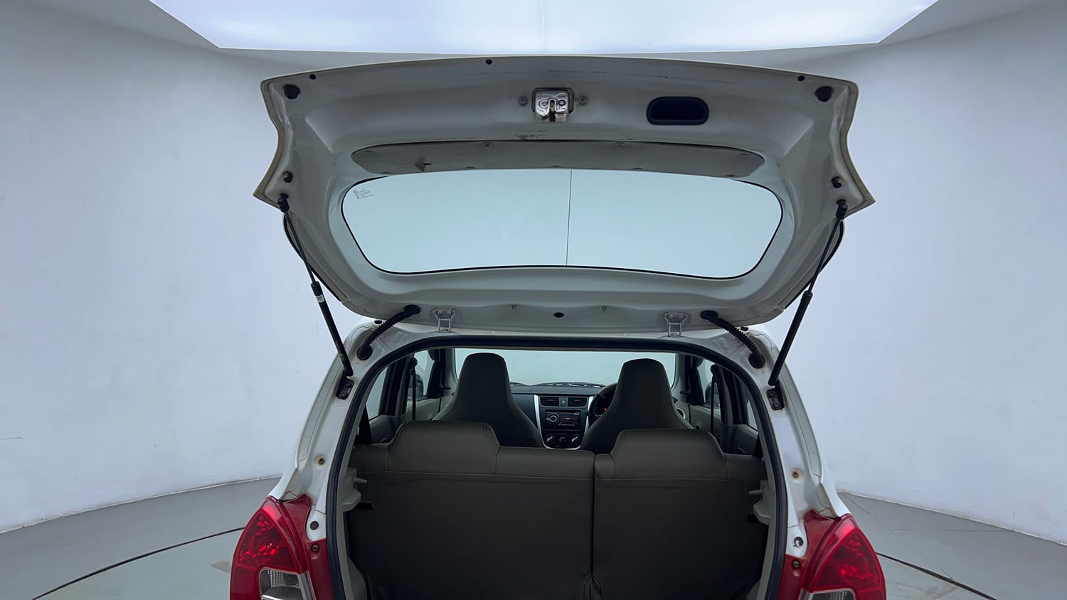 Used 2014 Maruti Suzuki Celerio VXi Petrol Manual interior DICKY DOOR OPEN VIEW