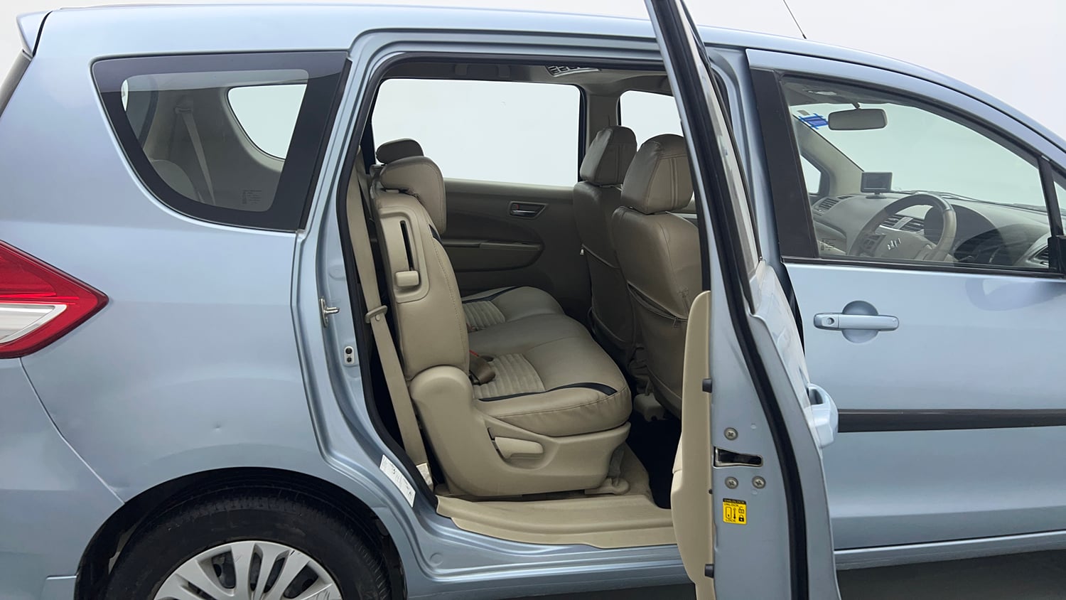 Used 2016 Maruti Suzuki Ertiga VXI CNG Cng Manual interior RIGHT SIDE REAR DOOR CABIN VIEW