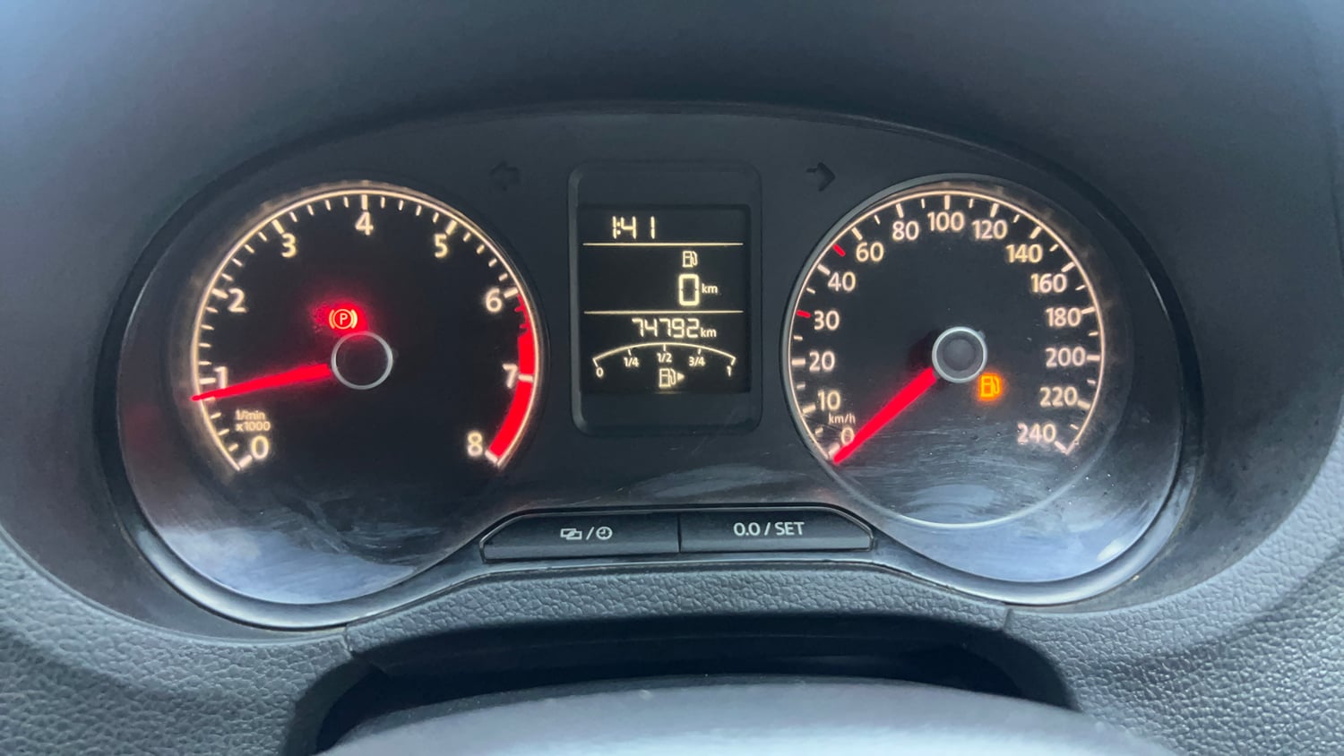 Used 2019 Volkswagen Polo Highline Plus 1.0 (P) 16 Alloy Petrol Manual interior CLUSTERMETER VIEW