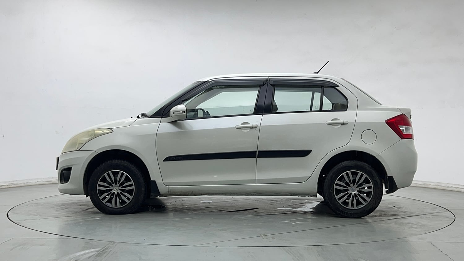 Used 2014 Maruti Suzuki Swift Dzire VXI Petrol Manual exterior LEFT SIDE VIEW