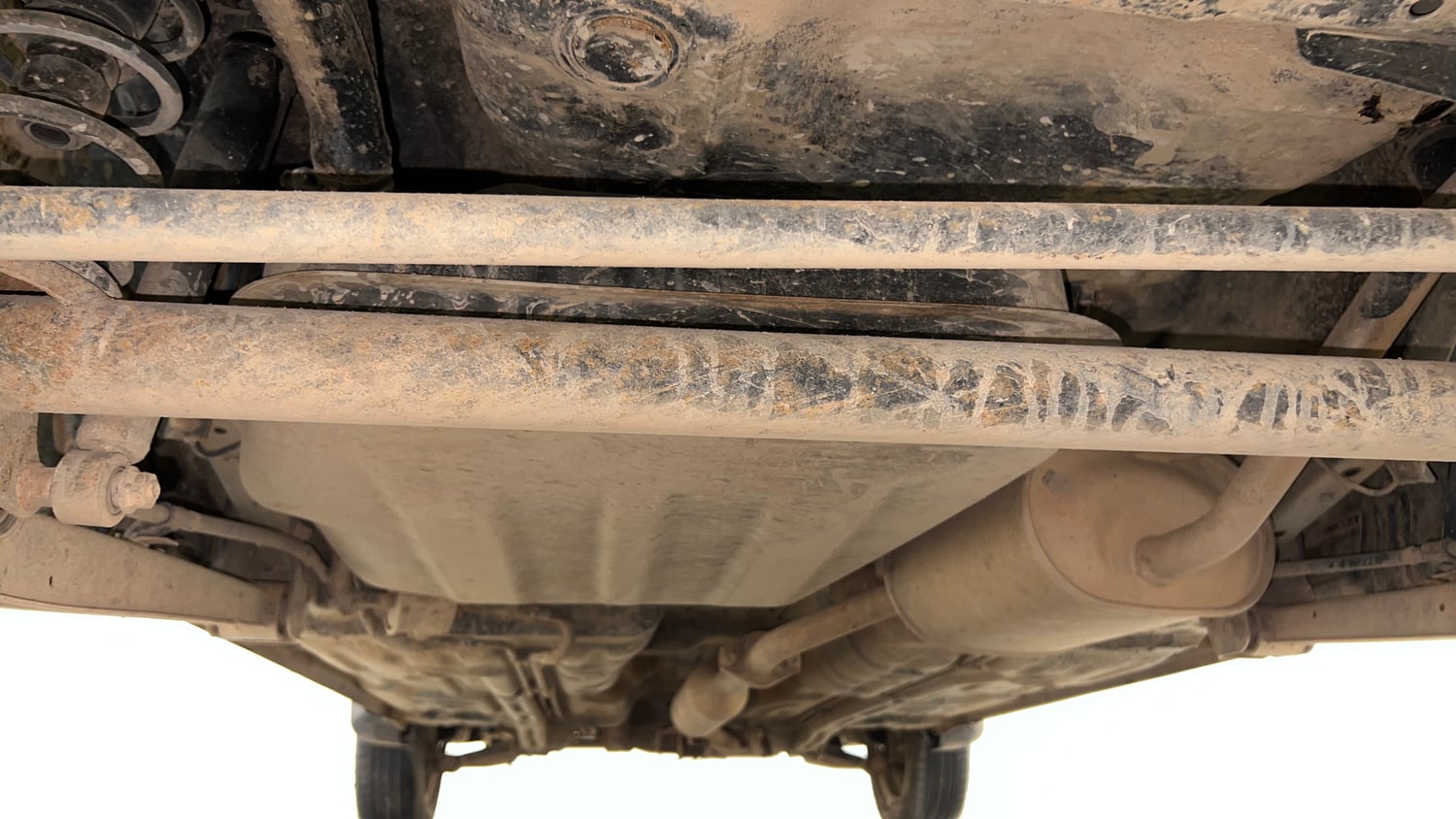 Used 2015 Maruti Suzuki Alto K10 VXi AMT Petrol Automatic extra REAR UNDERBODY VIEW (TAKEN FROM REAR)