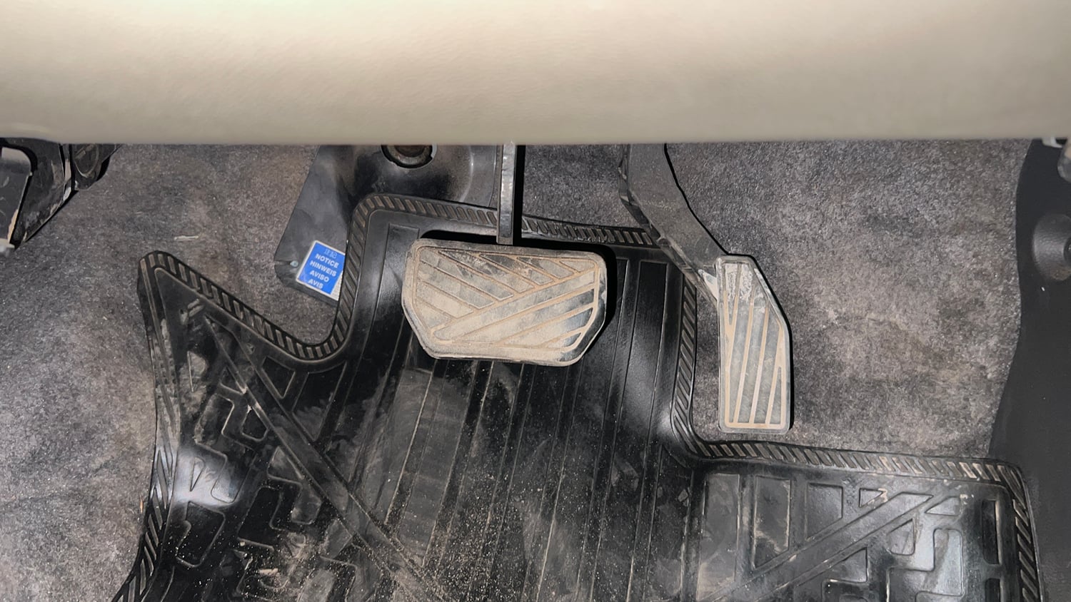 Used 2015 Maruti Suzuki Alto K10 VXi AMT Petrol Automatic interior PEDALS VIEW