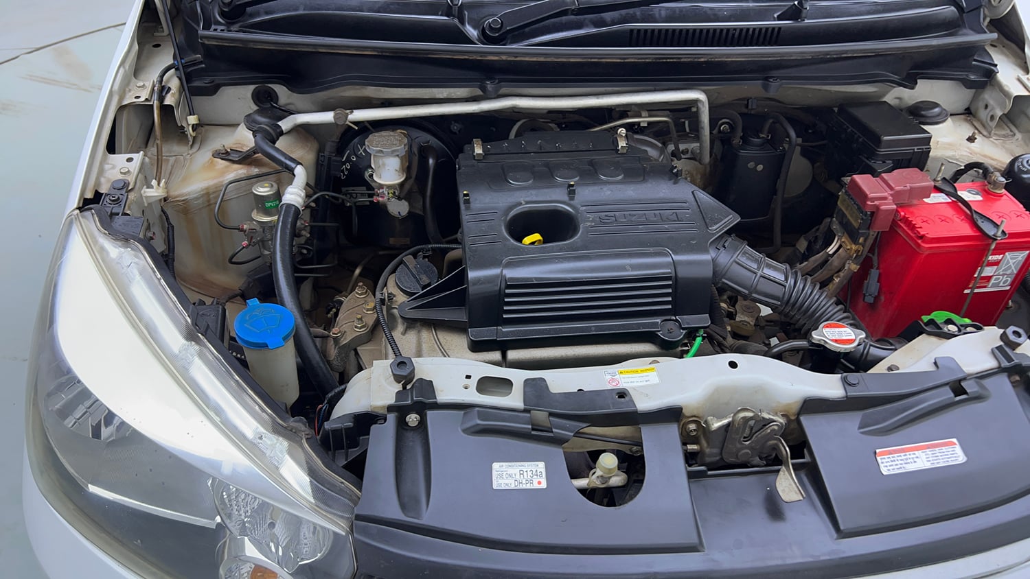 Used 2014 Maruti Suzuki Celerio VXi Petrol Manual engine ENGINE RIGHT SIDE VIEW