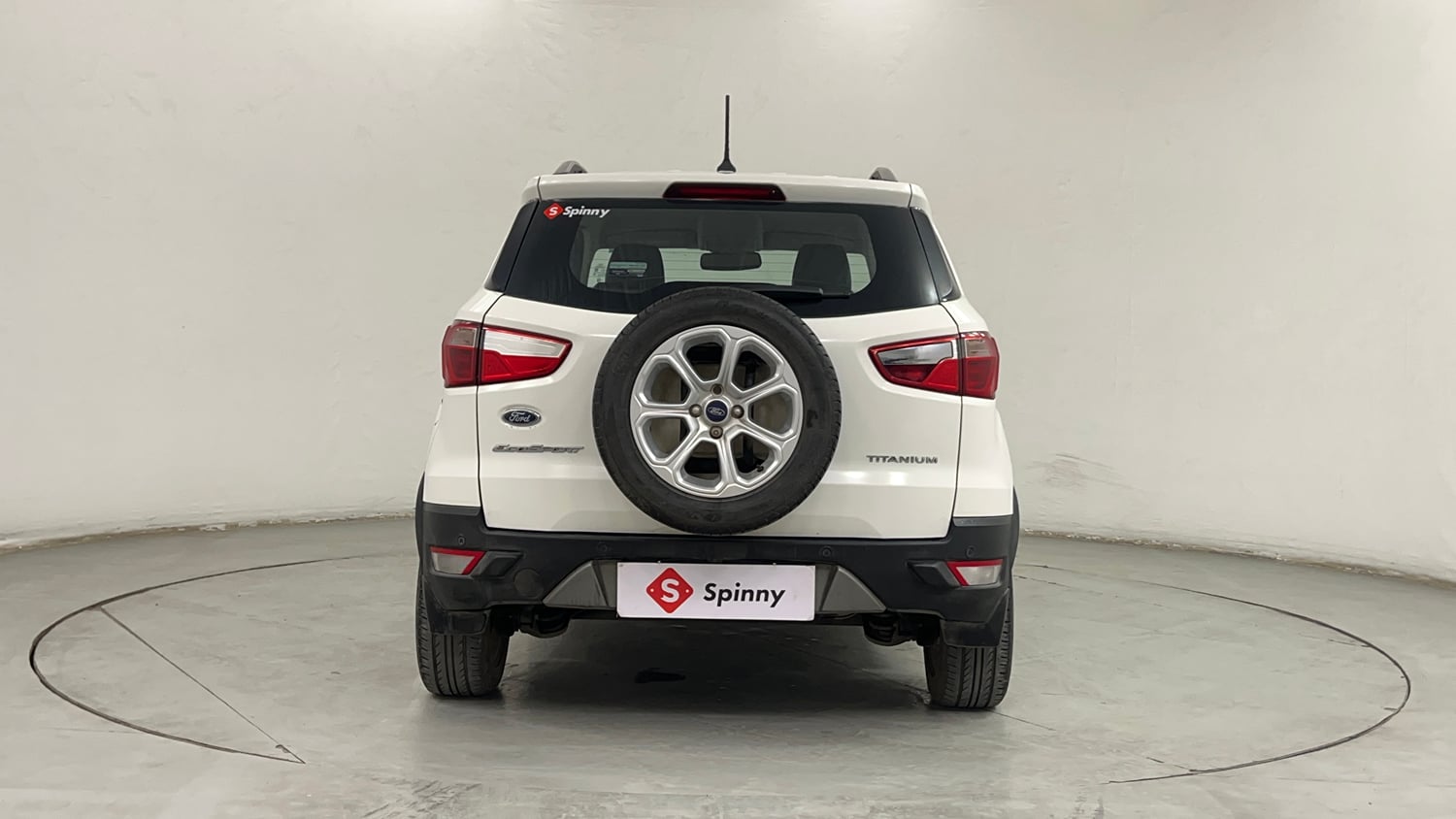 Used 2018 Ford EcoSport Titanium + 1.5L Ti-VCT AT Petrol Automatic exterior BACK VIEW