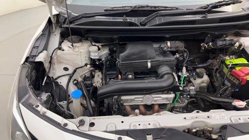Used 2023 Maruti Suzuki Baleno Alpha AGS Petrol Automatic engine ENGINE RIGHT SIDE HINGE & APRON VIEW