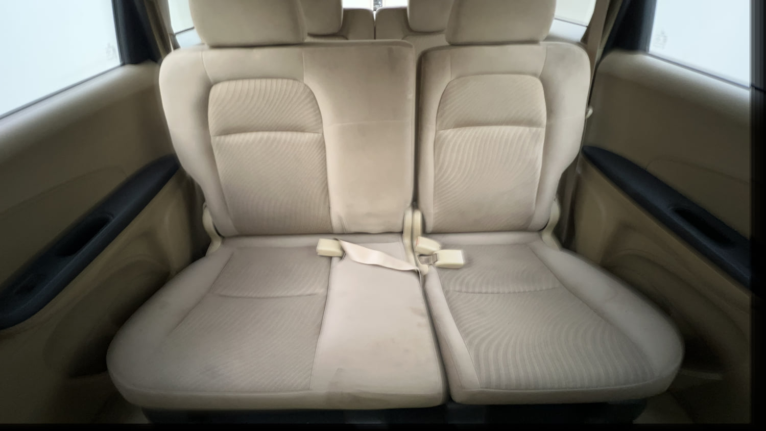 Used 2014 Honda Mobilio S Petrol Petrol Manual interior REAR SEAT CONDITION VIEW