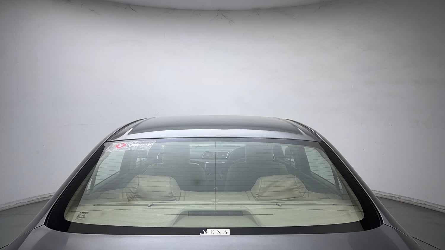 Used 2017 Maruti Suzuki Ciaz Zeta 1.4 MT Petrol Manual exterior BACK WINDSHIELD VIEW