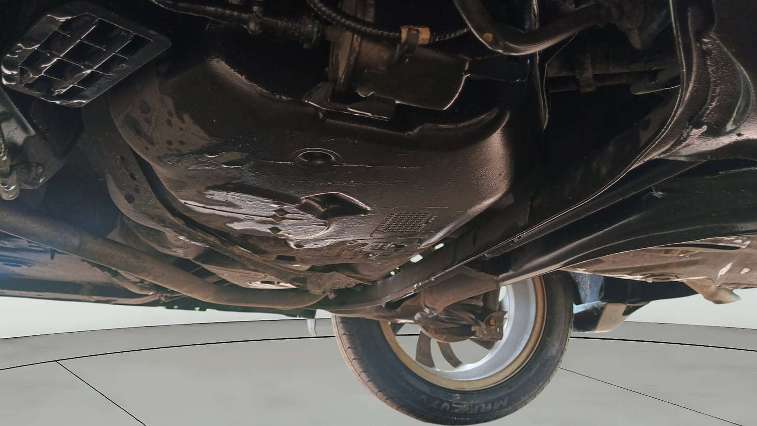 Used 2020 Maruti Suzuki Baleno Zeta Petrol Manual extra REAR UNDERBODY VIEW (TAKEN FROM REAR)