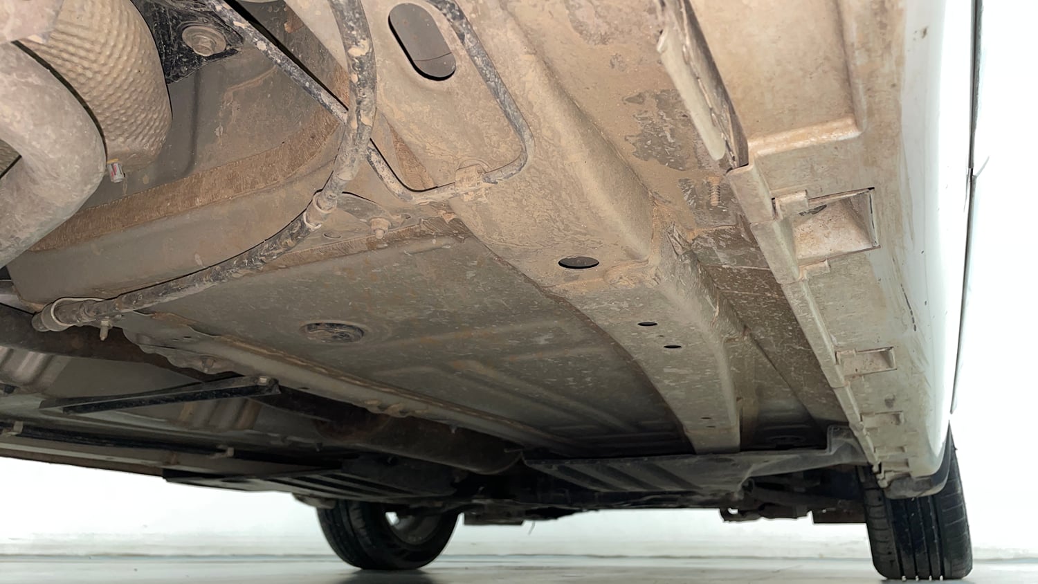 Used 2022 Maruti Suzuki Baleno Zeta MT Petrol Manual extra REAR RIGHT UNDERBODY VIEW