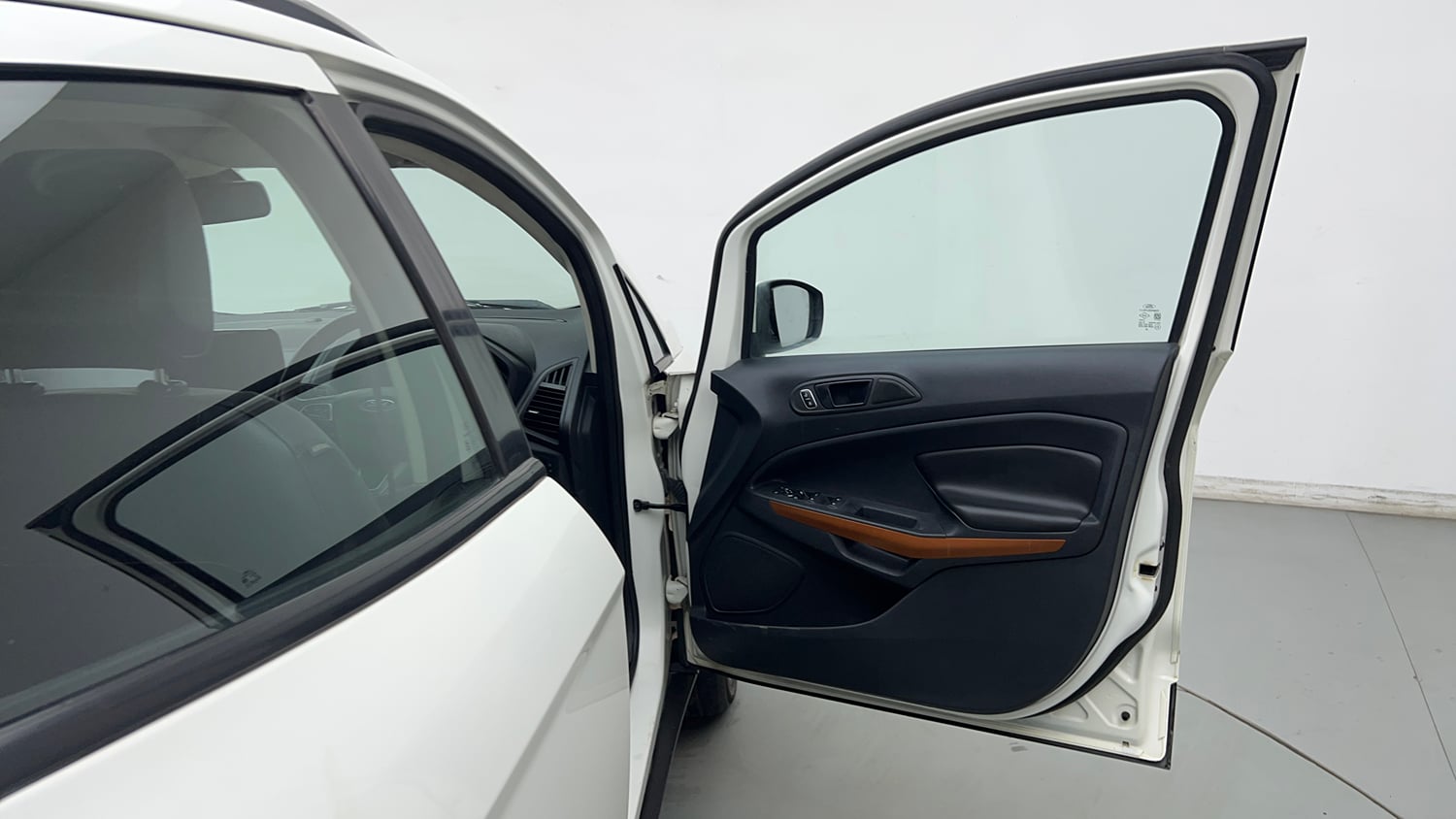 Used 2018 Ford EcoSport Titanium + 1.5L Ti-VCT Petrol Manual interior RIGHT FRONT DOOR OPEN VIEW