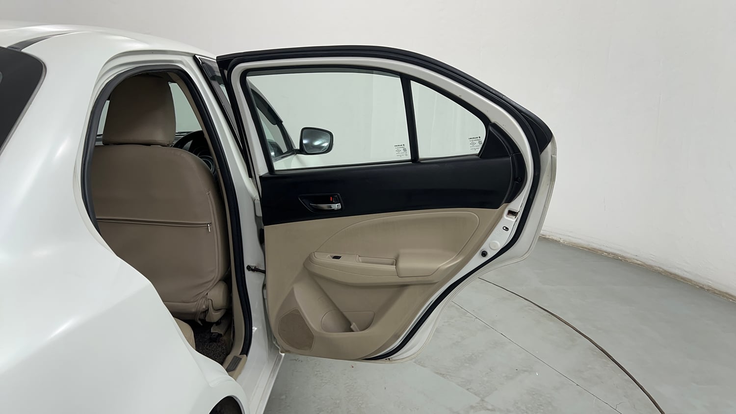 Used 2019 Maruti Suzuki Dzire VDi AMT Diesel Automatic interior RIGHT REAR DOOR OPEN VIEW