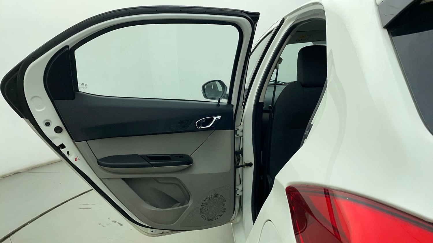 Used 2018 Tata Tiago Revotron XZ Petrol Manual interior LEFT REAR DOOR OPEN VIEW