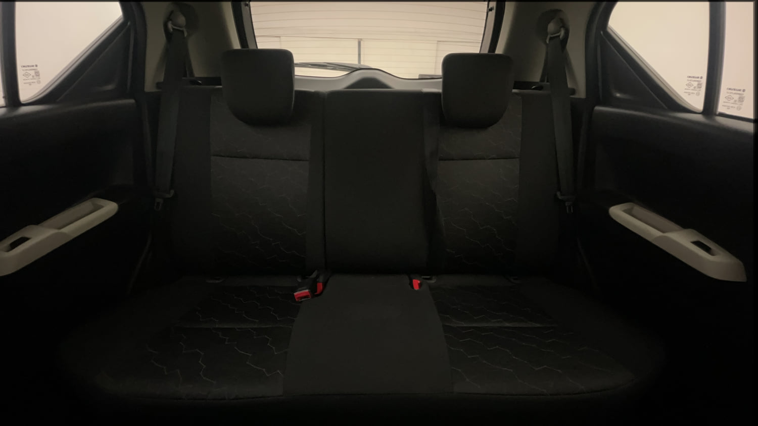 Used 2017 Maruti Suzuki Ignis Zeta 1.3 AMT Diesel Diesel Automatic interior REAR SEAT CONDITION VIEW