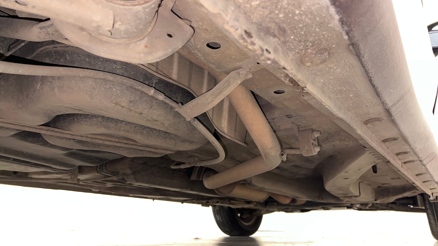 Used 2014 Honda Mobilio S Petrol Petrol Manual extra REAR RIGHT UNDERBODY VIEW