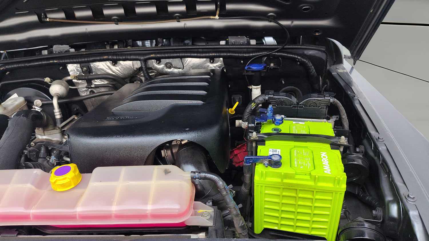 Used 2020 mahindra Thar LX Hard Top Petrol AT 4WD Petrol Automatic engine ENGINE LEFT SIDE VIEW