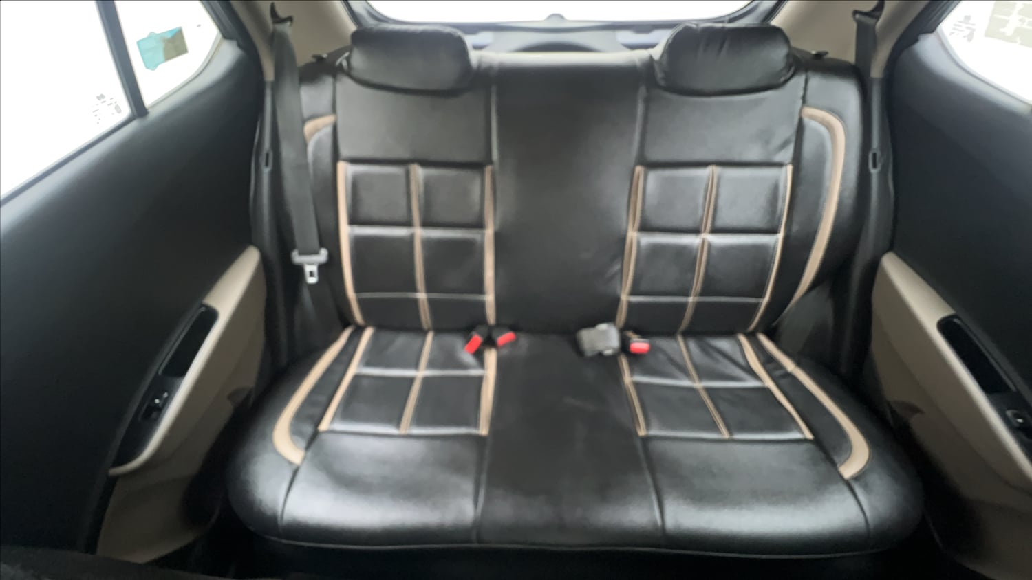 Used 2018 Hyundai Grand i10 Sportz 1.2 Kappa VTVT CNG (Outside Fitted) Cng Manual interior REAR SEAT CONDITION VIEW