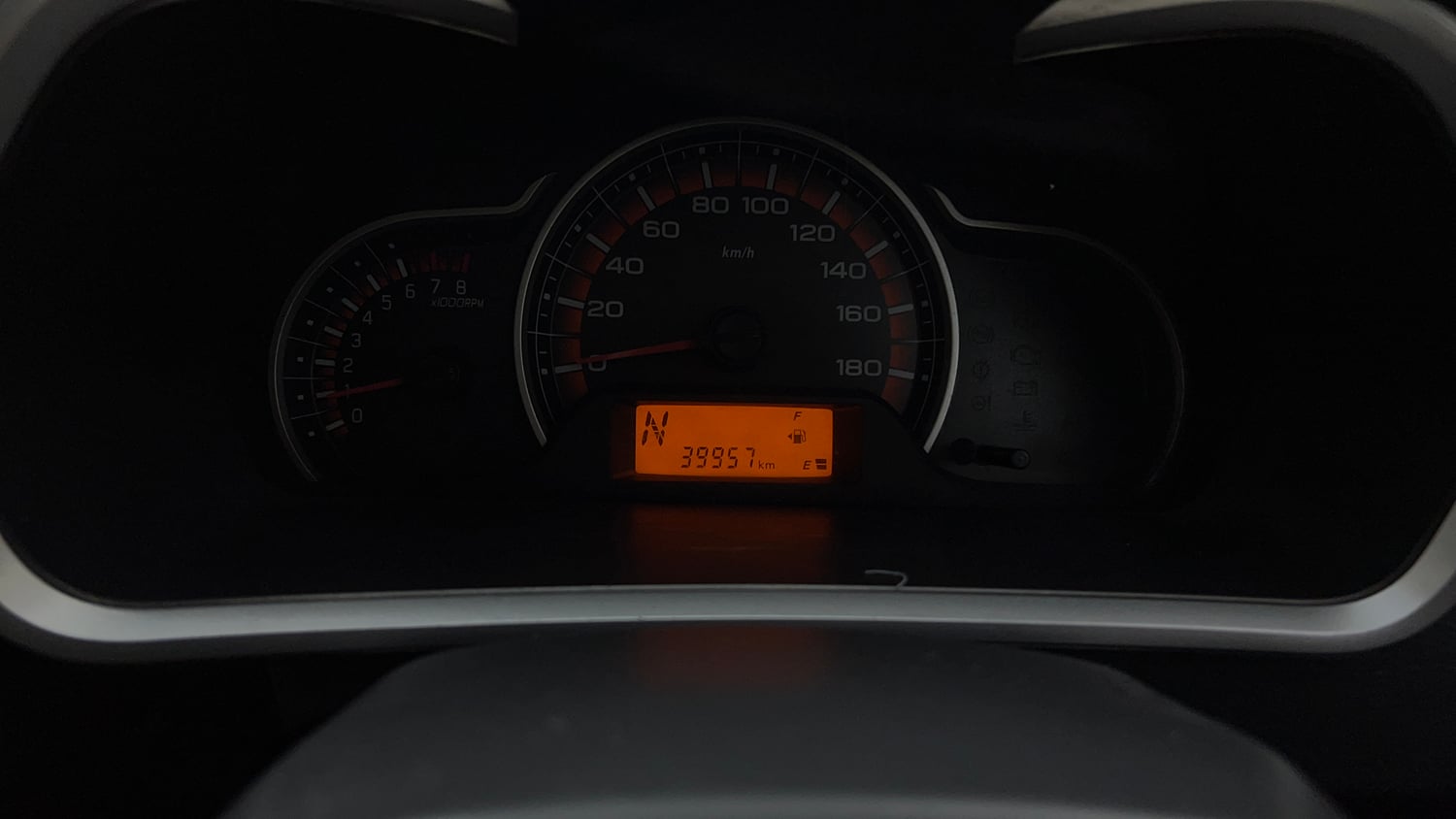 Used 2015 Maruti Suzuki Alto K10 VXi AMT Petrol Automatic interior CLUSTERMETER VIEW
