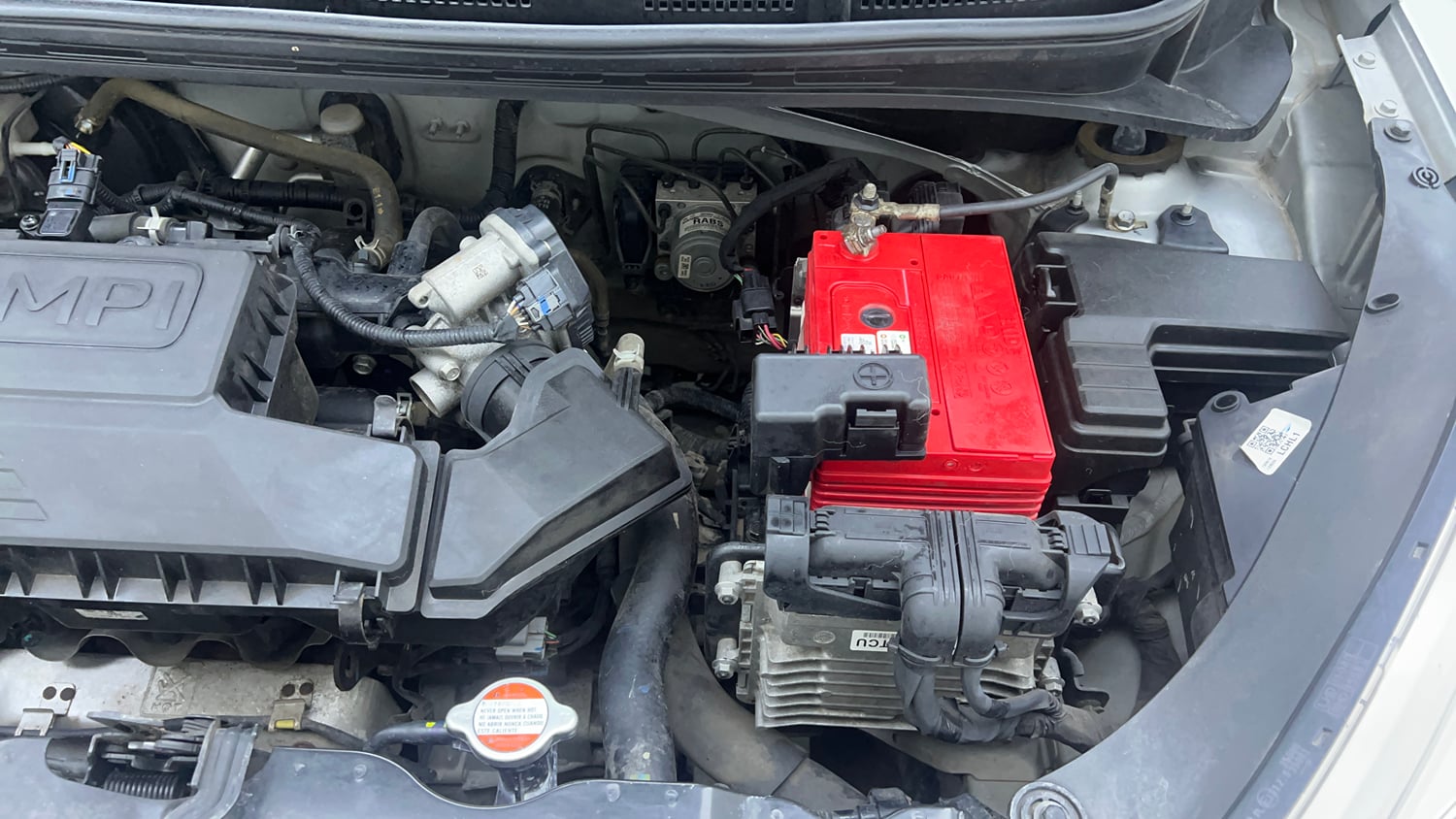 Used 2019 Hyundai Santro Sportz AMT Petrol Automatic engine ENGINE LEFT SIDE VIEW