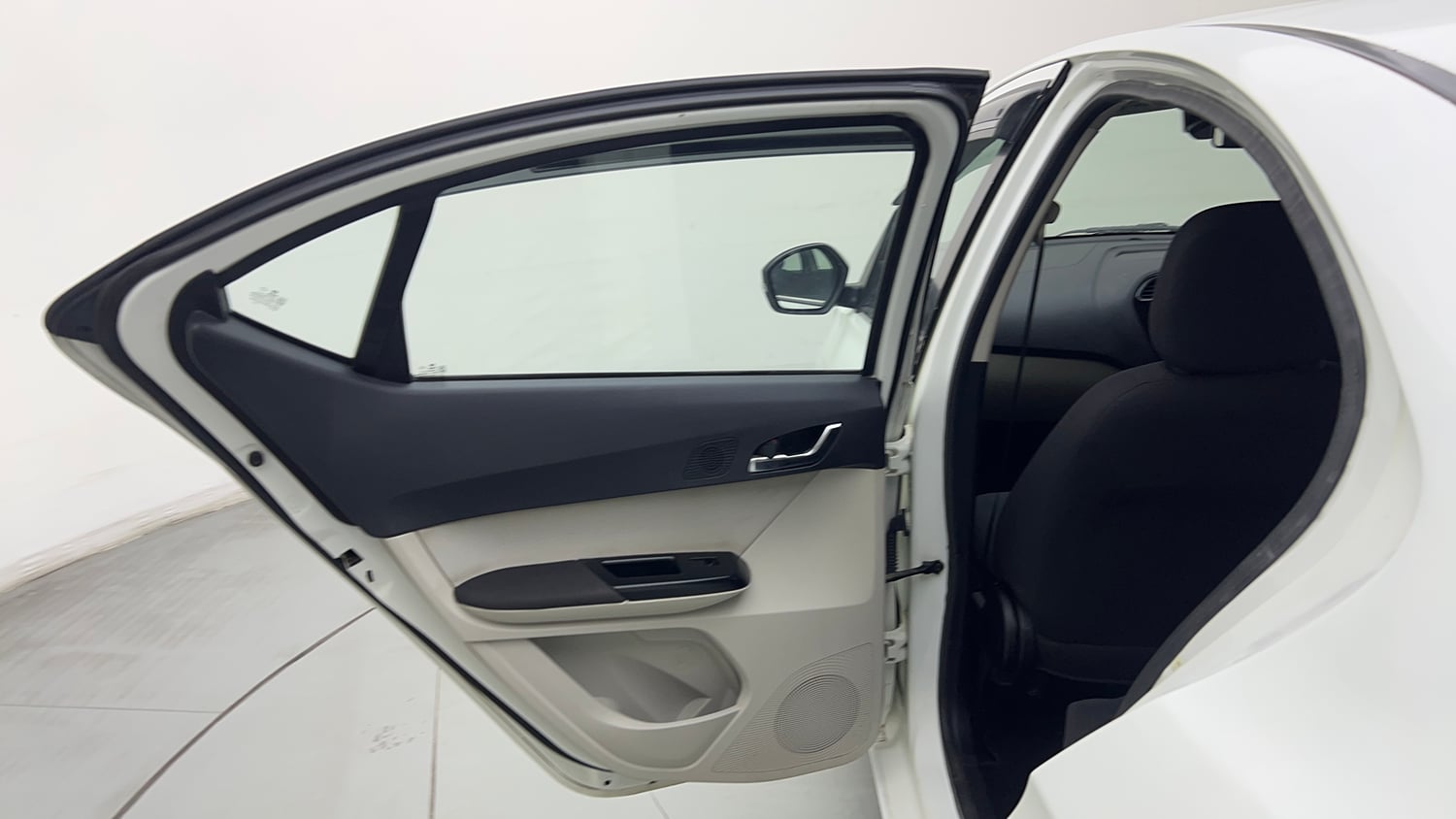Used 2024 Tata Tigor XZ Plus CNG Cng Manual interior LEFT REAR DOOR OPEN VIEW