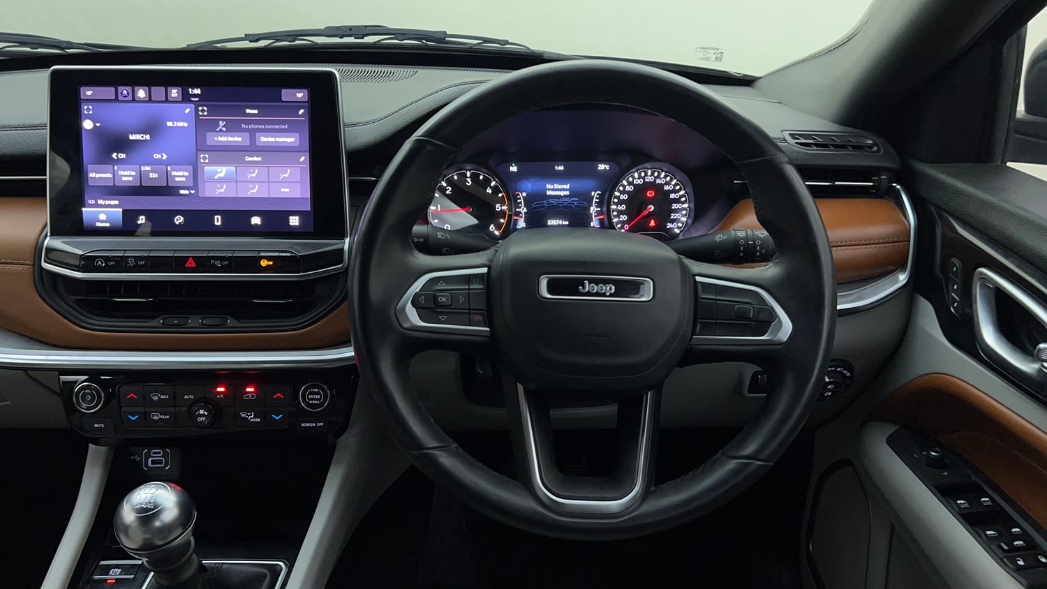 Used 2023 Jeep Compass Limited (O) 2.0 Diesel Diesel Manual interior STEERING VIEW