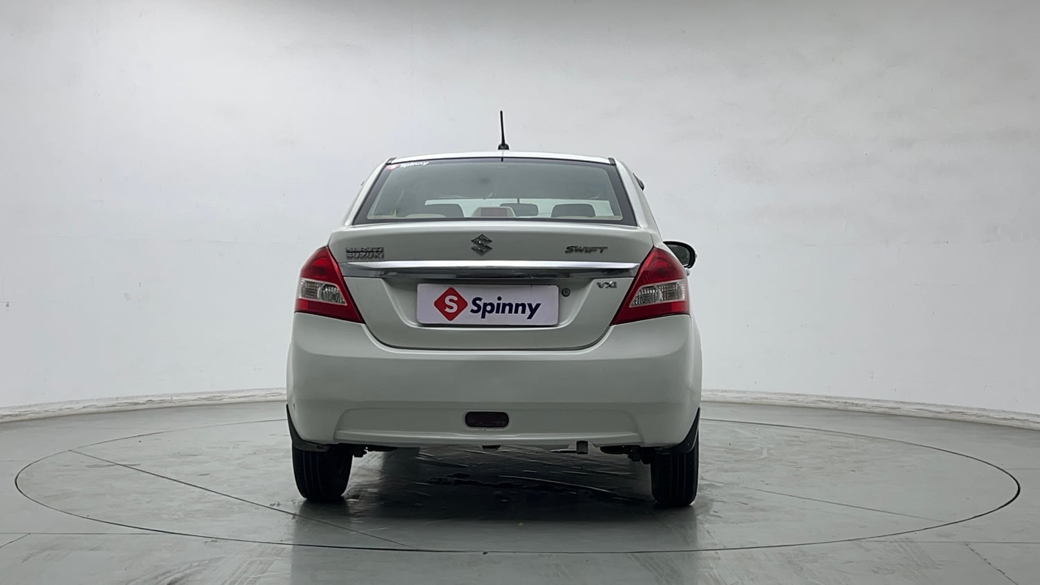 Used 2014 Maruti Suzuki Swift Dzire VXI Petrol Manual exterior BACK VIEW