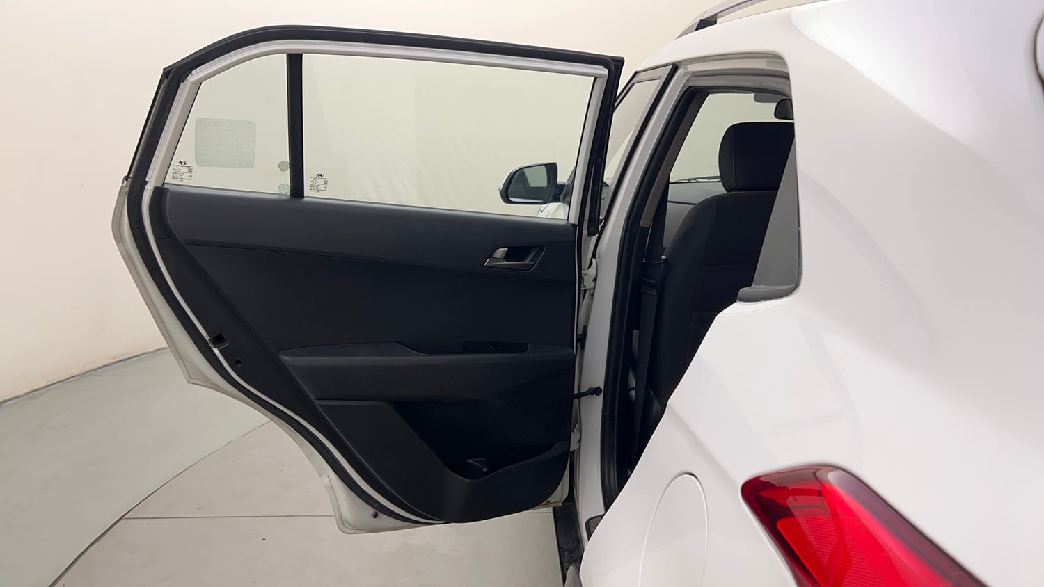 Used 2016 Hyundai Creta 1.6 SX Plus AT Petrol Petrol Automatic interior LEFT REAR DOOR OPEN VIEW