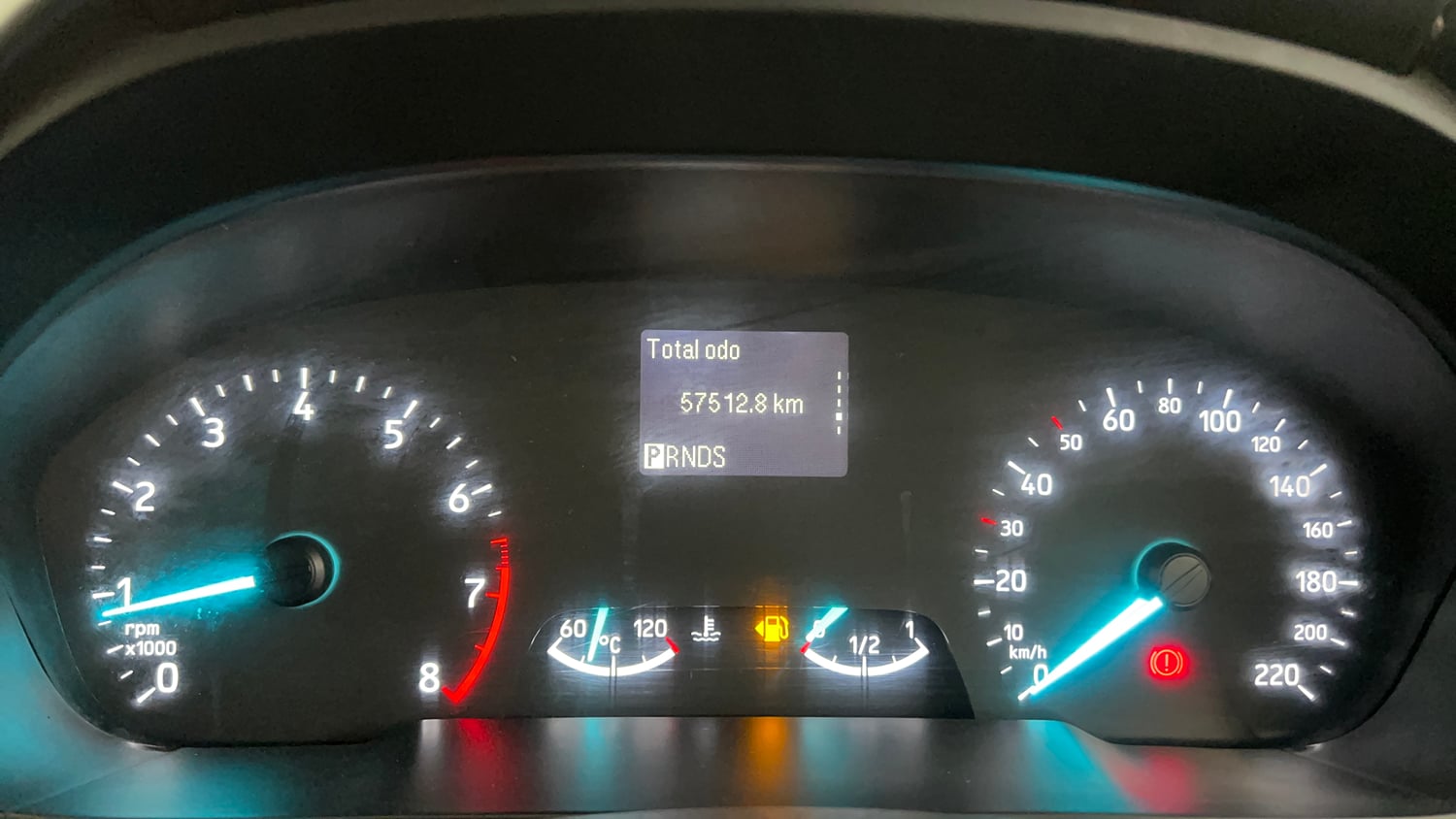 Used 2018 Ford EcoSport Titanium + 1.5L Ti-VCT AT Petrol Automatic interior CLUSTERMETER VIEW