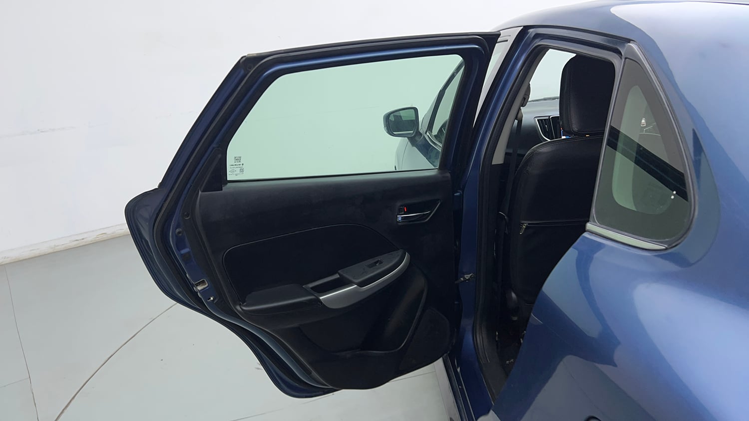 Used 2017 Maruti Suzuki Baleno RS 1.0 Petrol Manual interior LEFT REAR DOOR OPEN VIEW