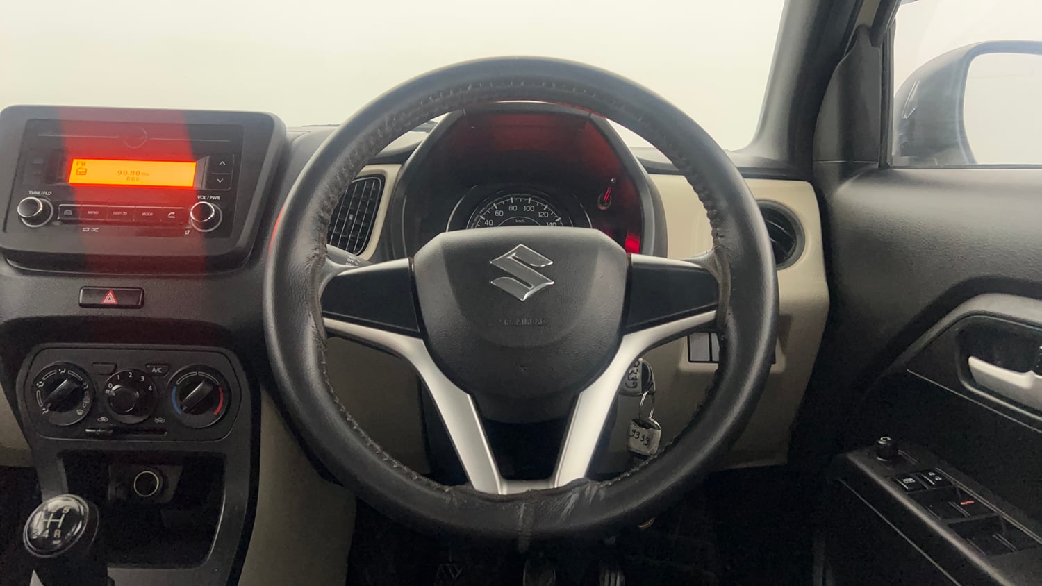 Used 2021 Maruti Suzuki Wagon R 1.0 VXi 1.0 Petrol Manual interior STEERING VIEW
